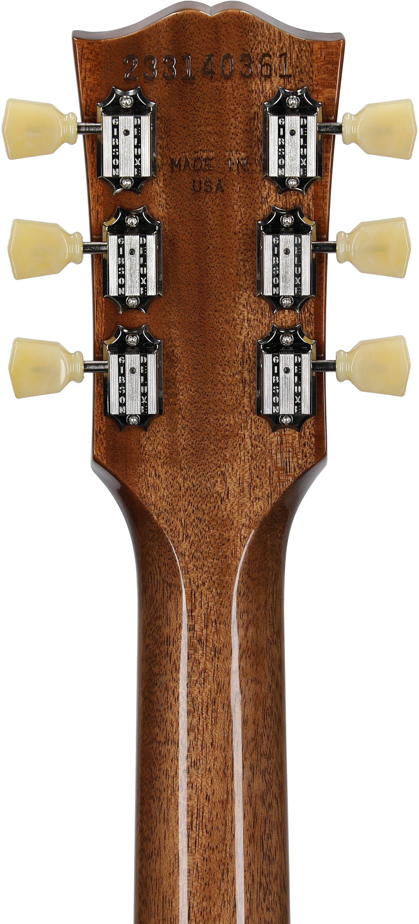 Gibson Exclusive Les Paul Standard Lite AAA Electric Guitar (with Case), Honey Burst, Serial Number 233140361, Headstock Straight Back