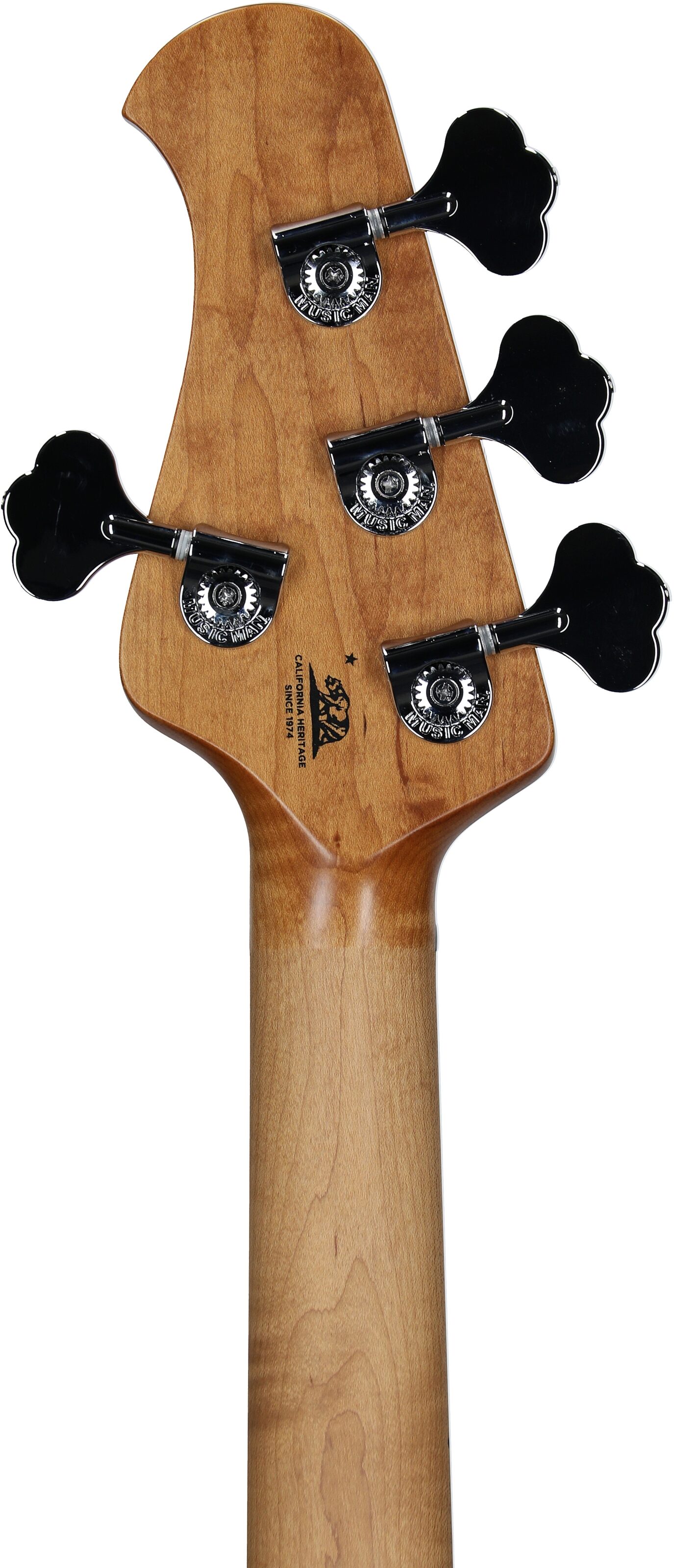 Ernie Ball Music Man StingRay Special HH Electric Bass (with Case), Black, Serial Number K05617, Headstock Straight Back