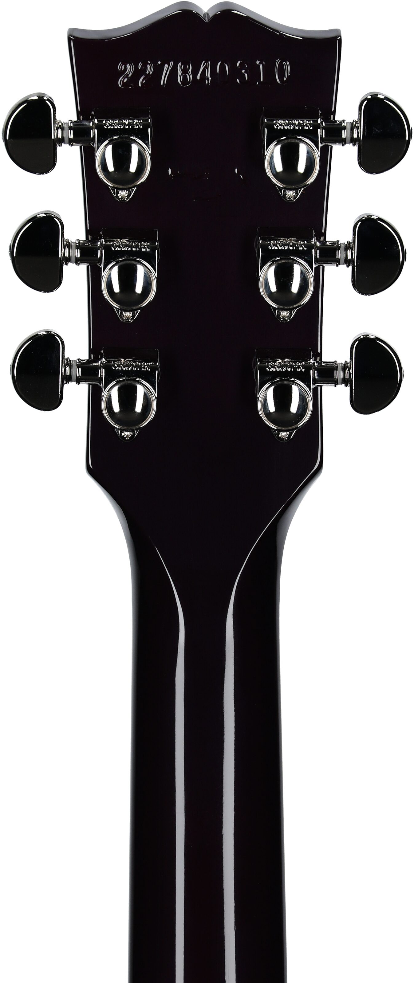 Gibson ES-339 Figured Electric Guitar (with Case), Blueberry Burst, Serial Number 227840310, Headstock Straight Back