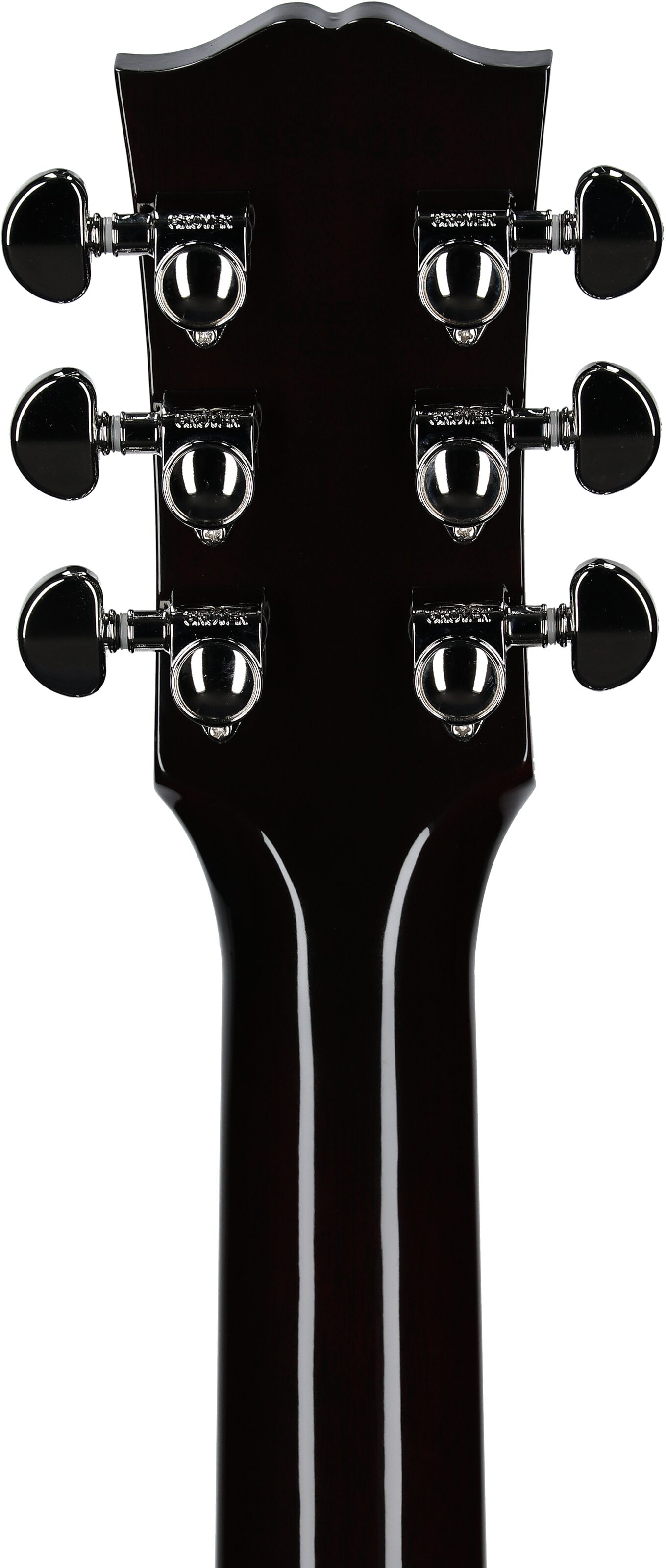Gibson Hummingbird Standard Acoustic-Electric Guitar (with Case), Vintage Sunburst, Serial Number 23394016, Headstock Straight Back