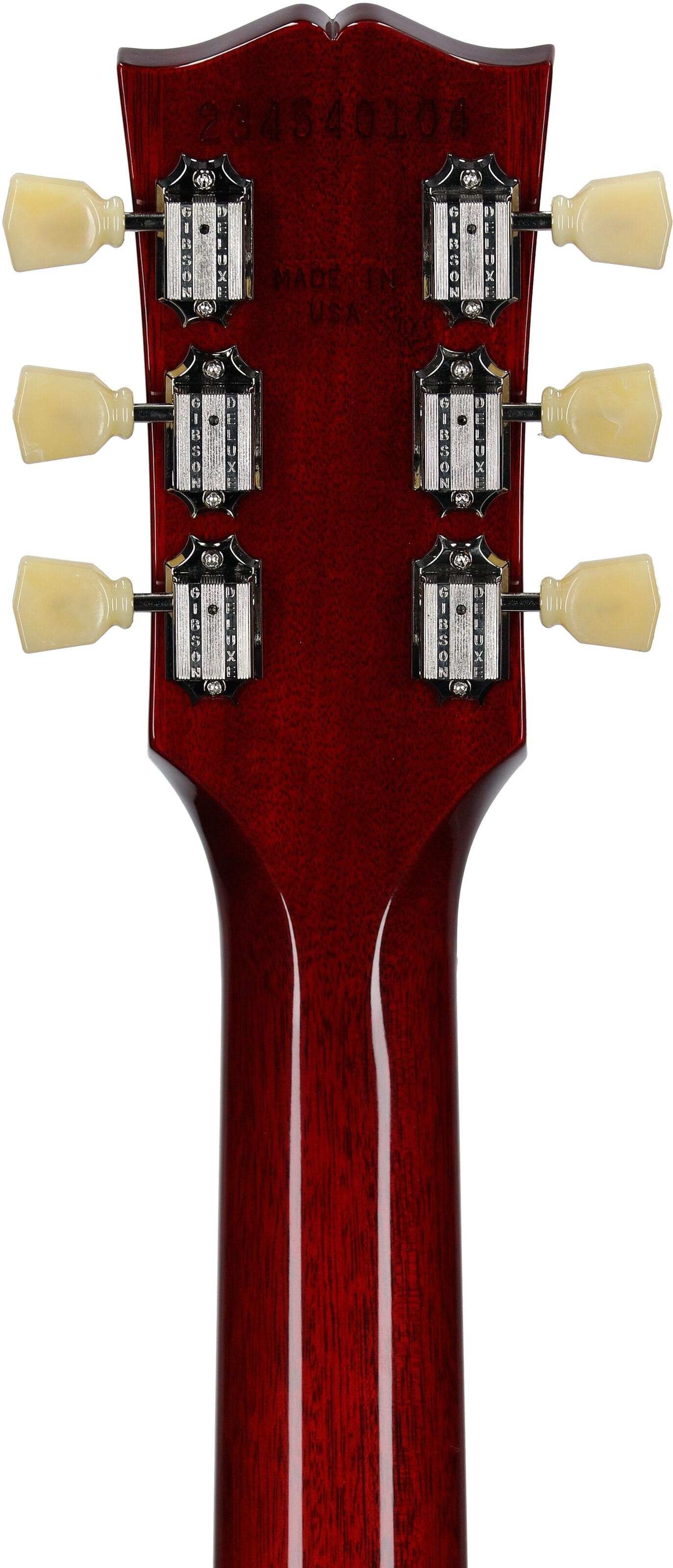 Gibson Les Paul Standard '50s Electric Guitar, Left-Handed (with Case), Heritage Cherry Sunburst, Serial Number 234540104, Headstock Straight Back