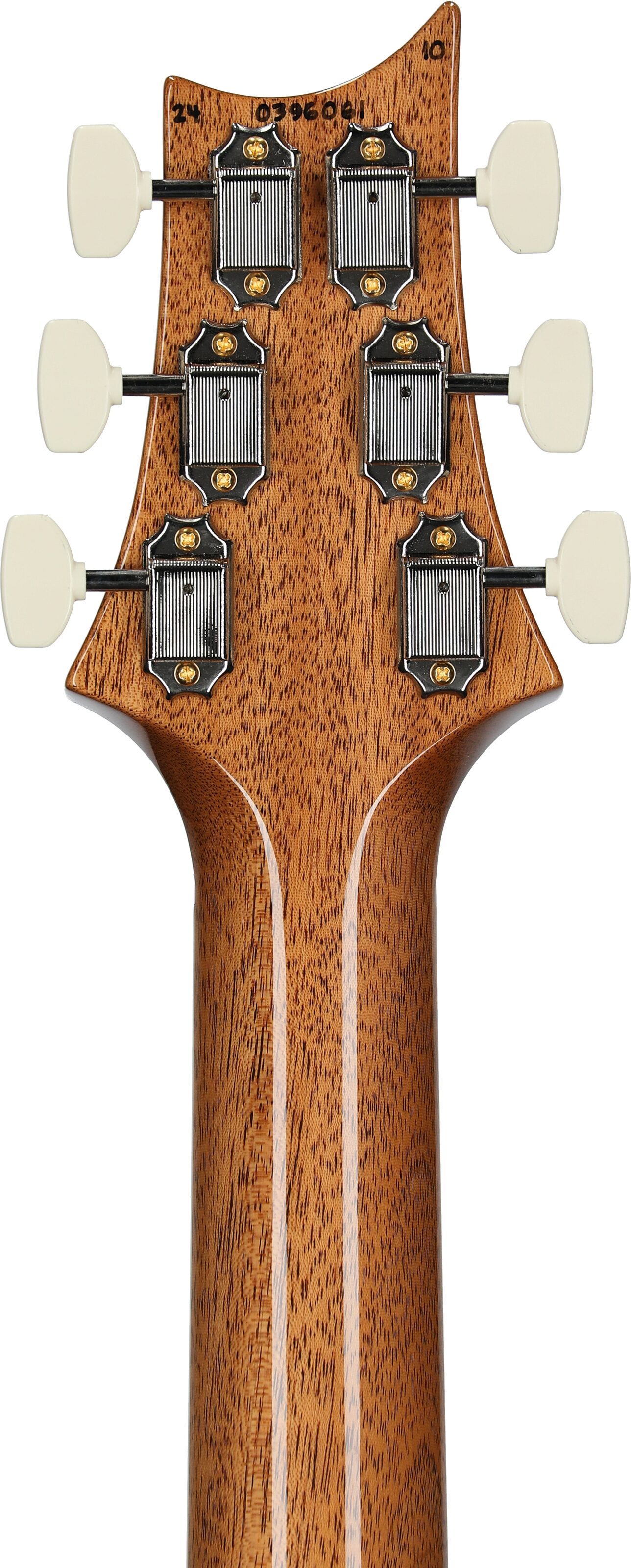 PRS Paul Reed Smith McCarty 594 10-Top Electric Guitar (with Case), Faded Blue Jean, Serial Number 0396061, Headstock Straight Back