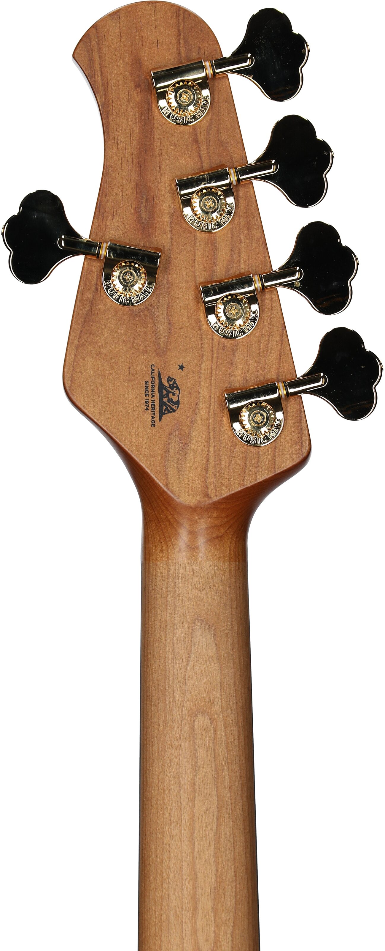 Ernie Ball Music Man StingRay 5 Special Electric Bass, 5-String (with Case), Cherry Punch, Serial Number K06124, Headstock Straight Back