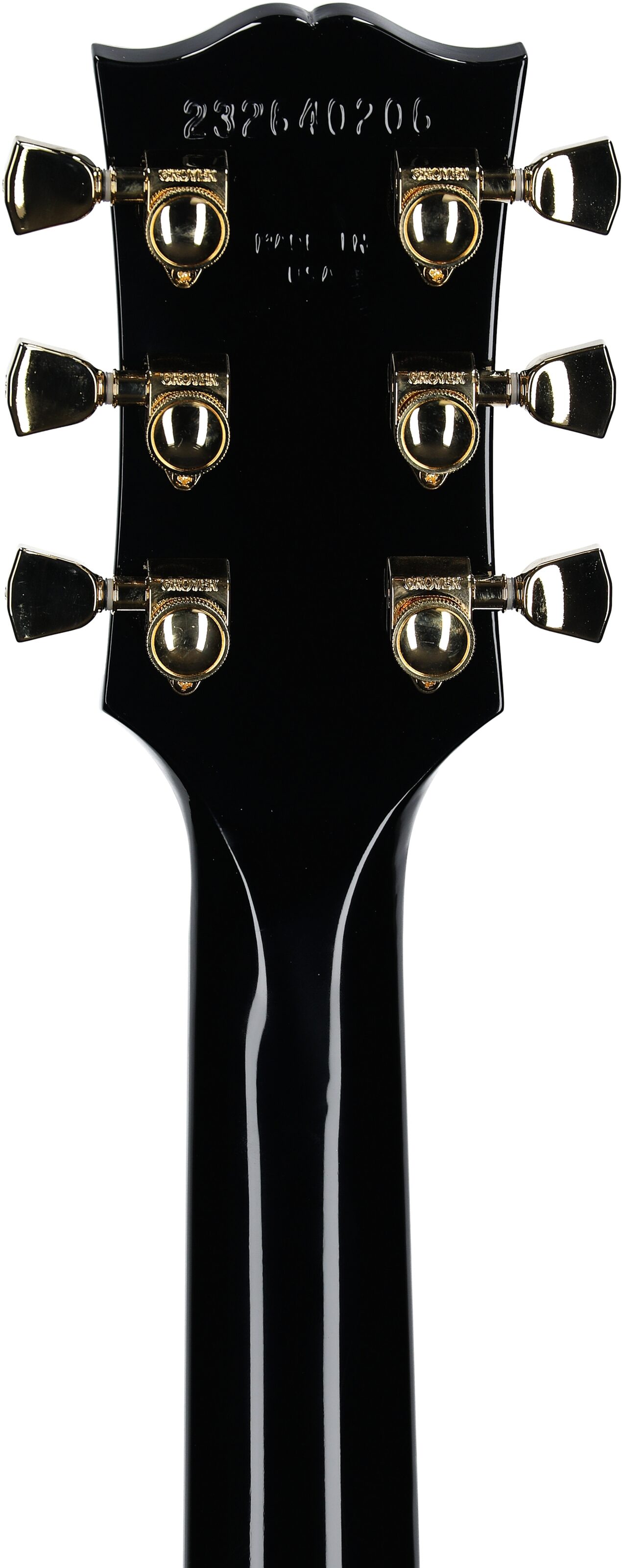 Gibson Les Paul Supreme AAA Figured Electric Guitar (with Case), Transparent Ebony Burst, Serial Number 232640206, Headstock Straight Back