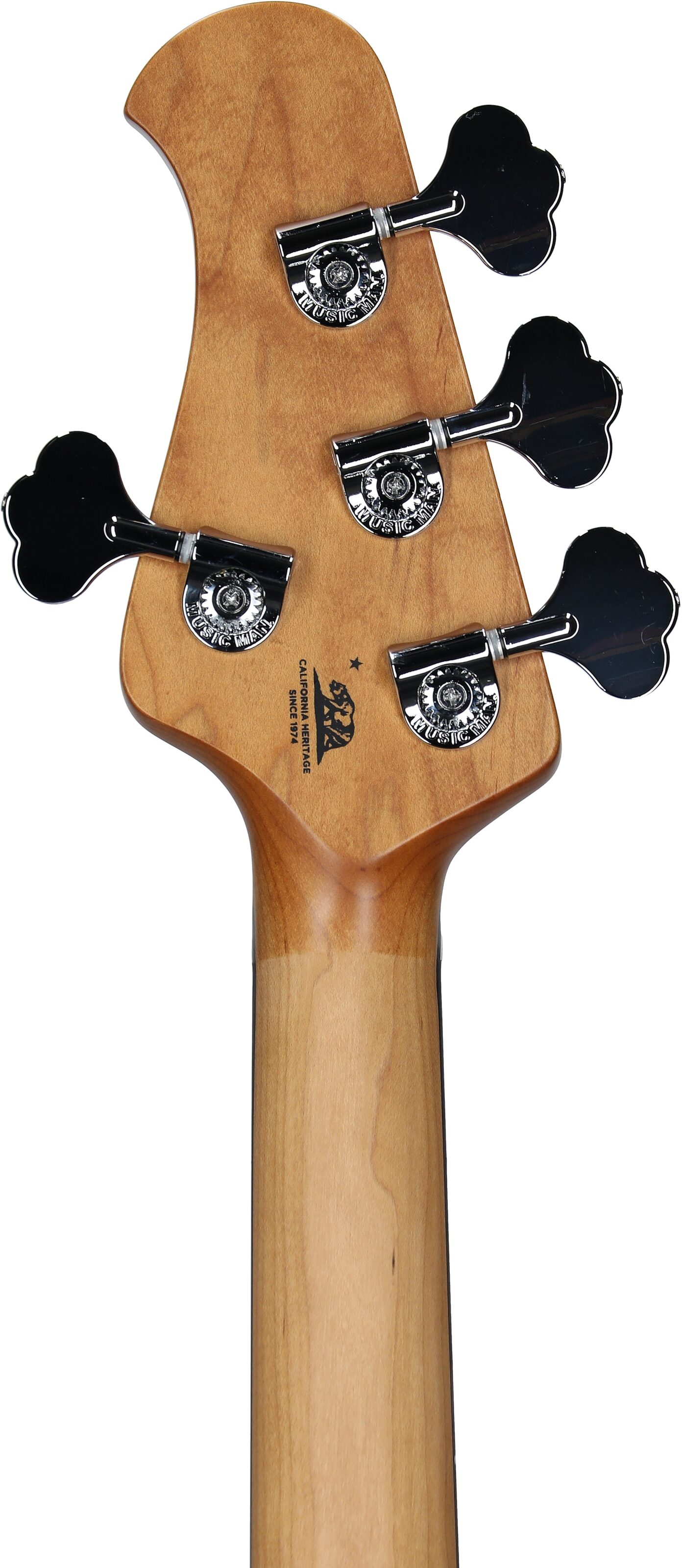 Ernie Ball Music Man StingRay Special Electric Bass (with Mono Case), Purple Sunset, Serial Number K05793, Headstock Straight Back