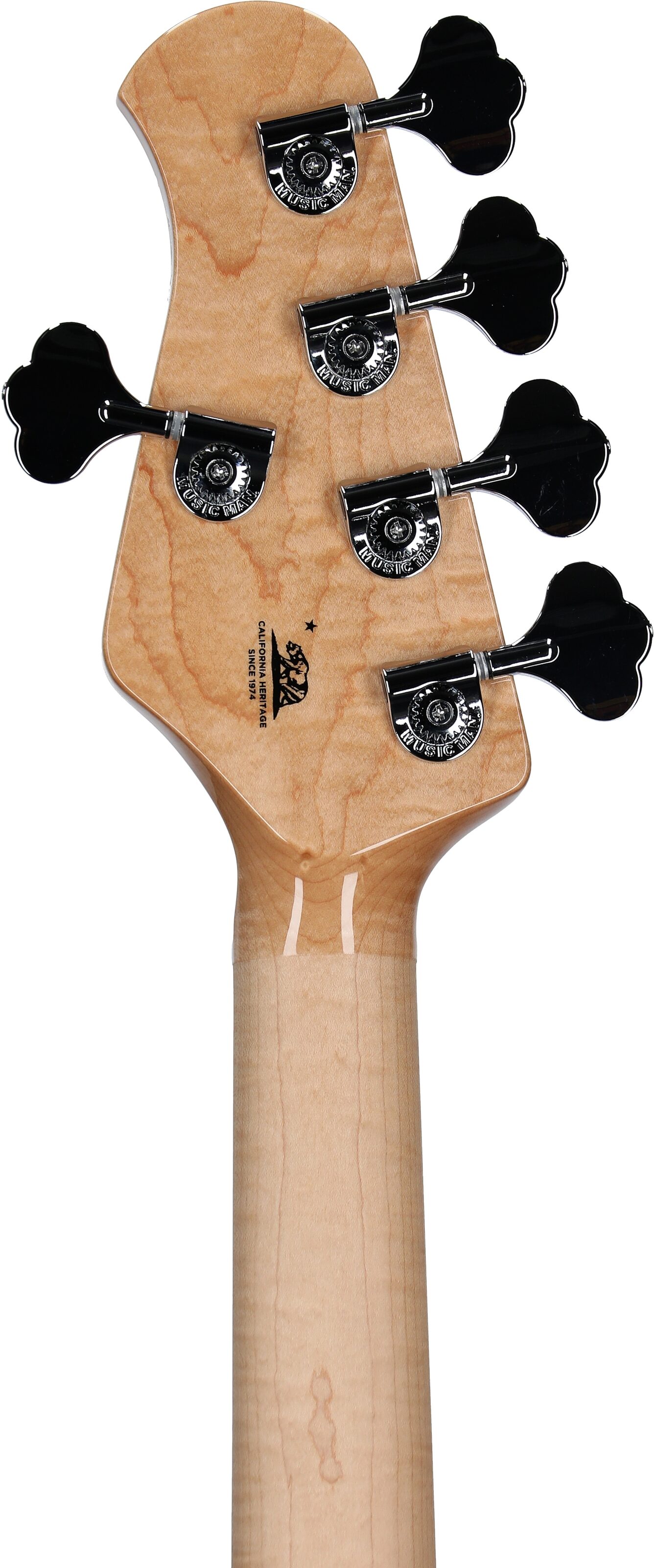 Ernie Ball Music Man BFR StingRay Special 5 Electric Bass (with Mono Case), Paua Blue, Serial Number F93740, Headstock Straight Back