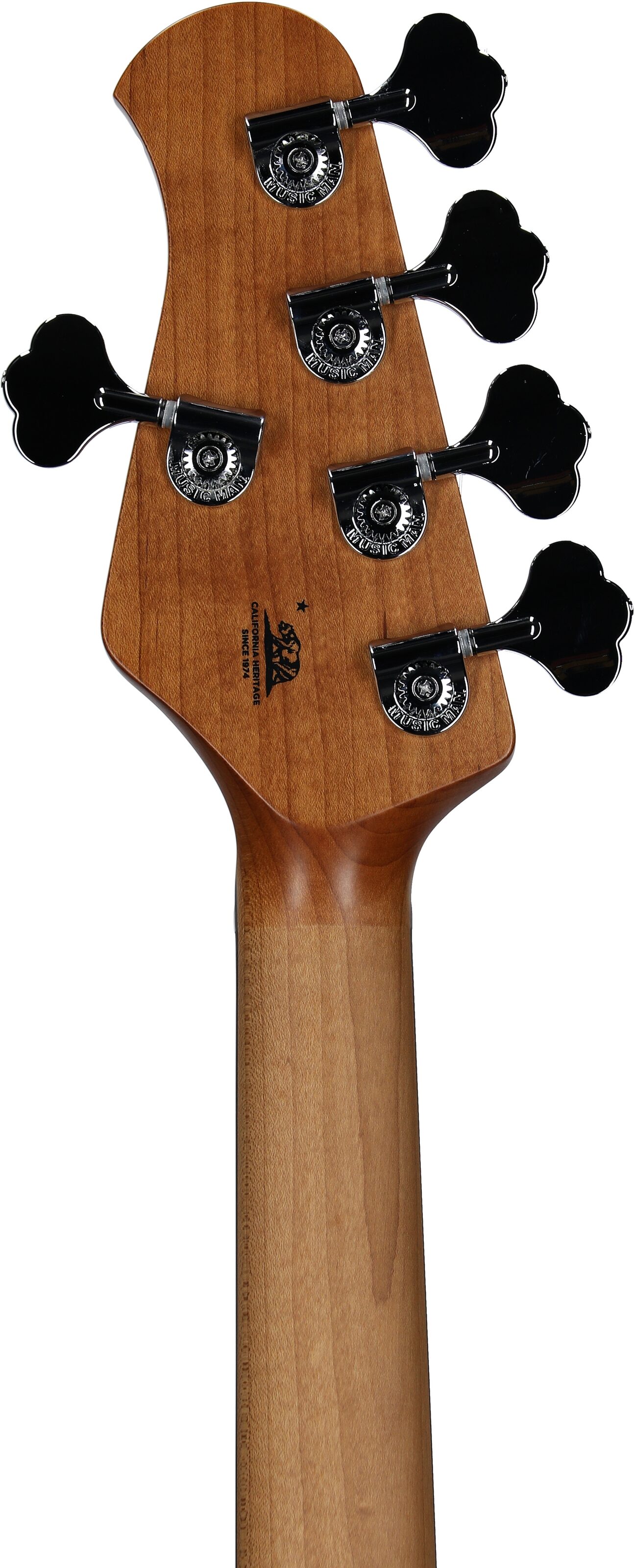 Ernie Ball Music Man StingRay 5 Special HH Electric Bass (with Case), Butane Blue, Serial Number K05797, Headstock Straight Back