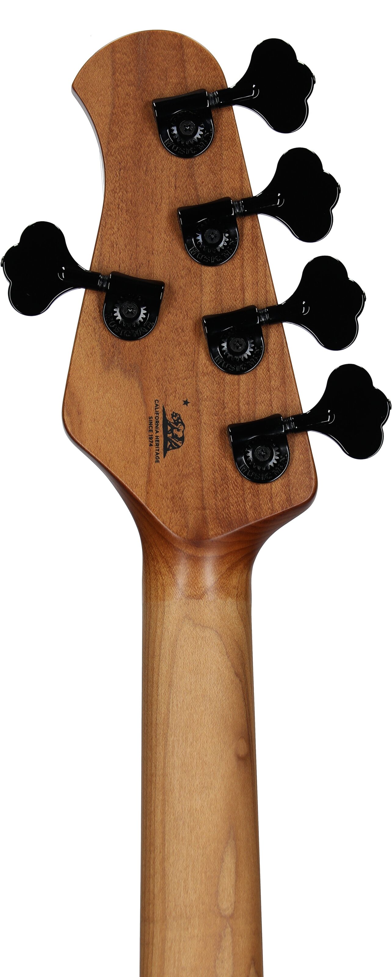 Ernie Ball Music Man StingRay 5 Special Electric Bass, 5-String (with Case), Black Rock, Serial Number K06527, Headstock Straight Back