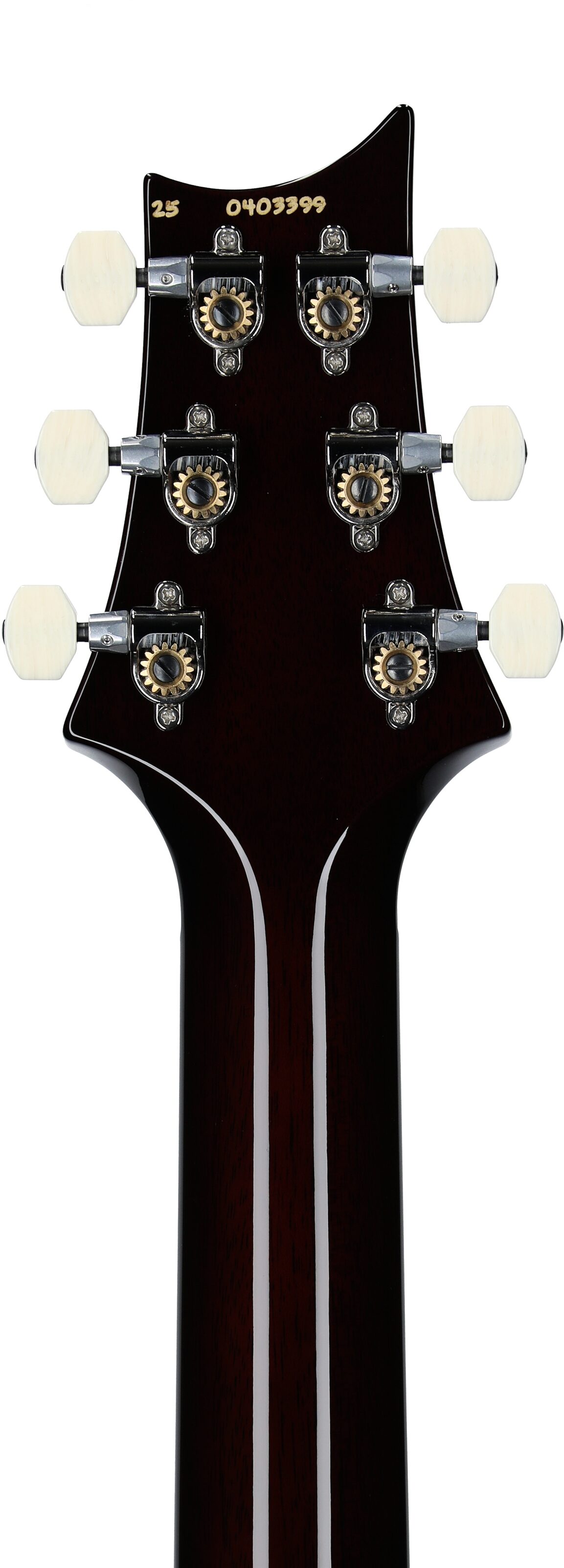 PRS Paul Reed Smith DGT Electric Guitar (with Case), McCarty Tobacco Sunburst, Serial Number 0403399, Headstock Straight Back