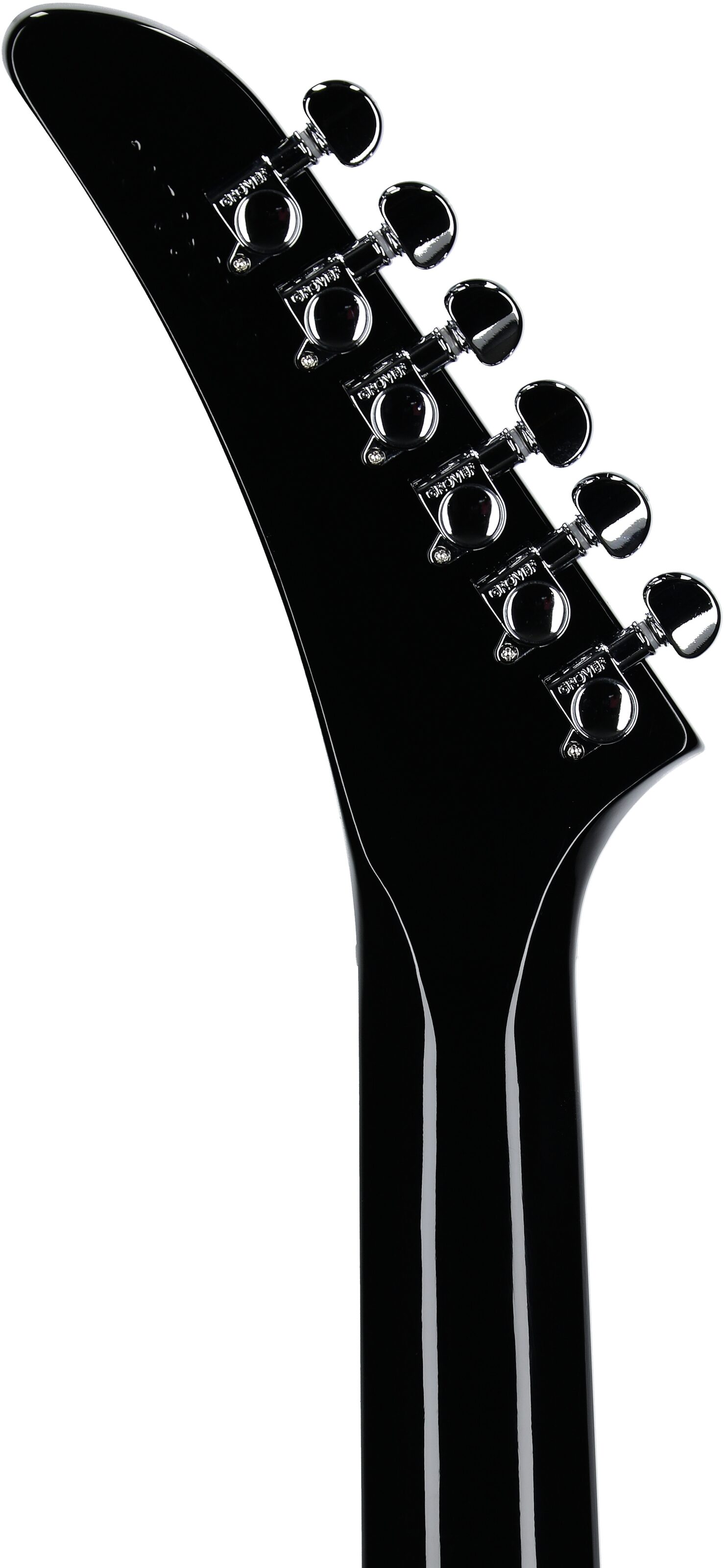 Gibson Victory Figured Top Electric Guitar (with Case), Purple Burst, Serial Number 207350166, Headstock Straight Back