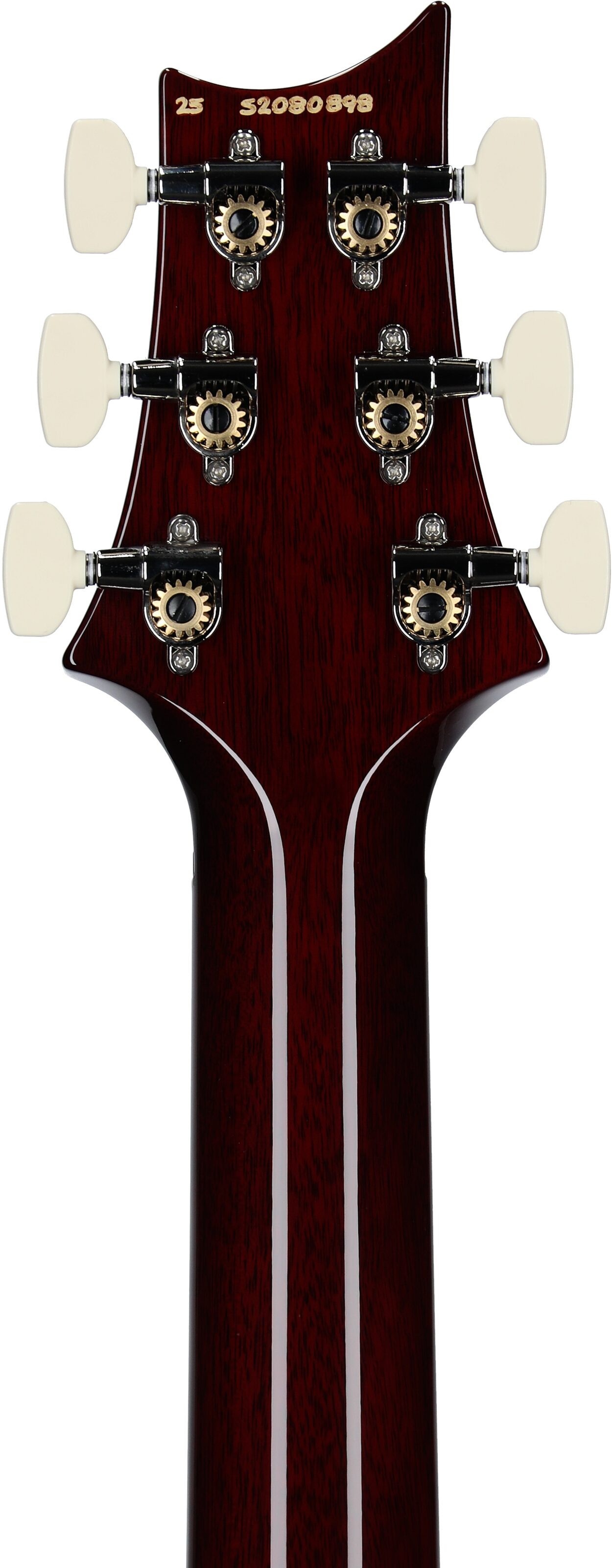 PRS Paul Reed Smith S2 Special Semi-Hollow Electric Guitar (with Gig Bag), Dark Cherry Sunburst, Serial Number S2080898, Headstock Straight Back