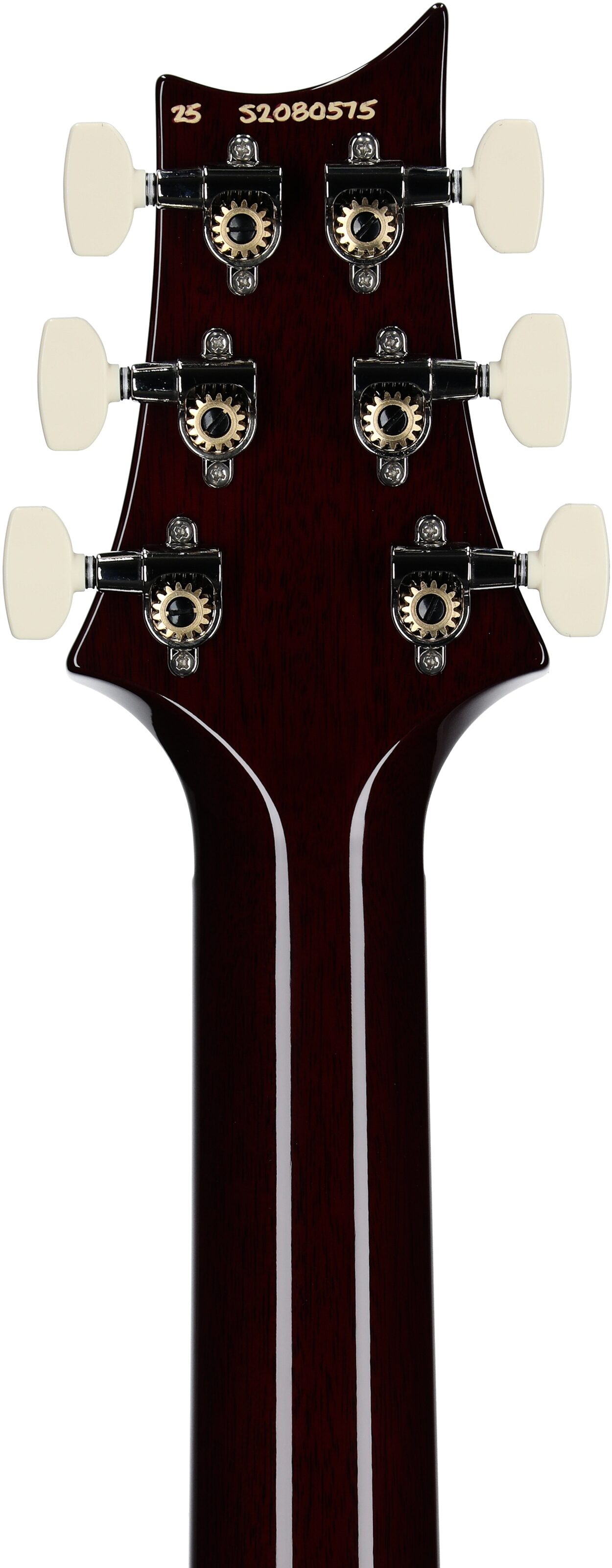 PRS Paul Reed Smith S2 Studio Electric Guitar, Faded Gray Black Purple Burst, Serial Number S2080575, Headstock Straight Back