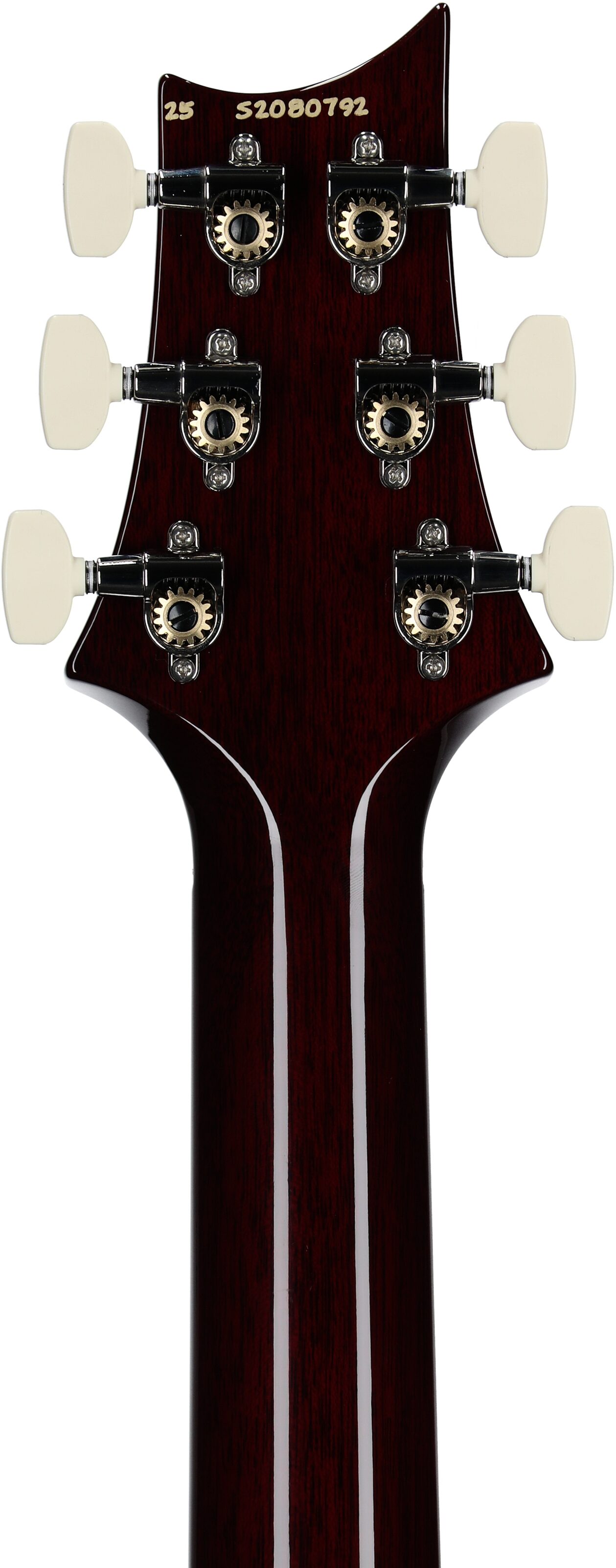 PRS Paul Reed Smith S2 Special Semi-Hollow Electric Guitar (with Gig Bag), Faded Gray Black Purple Burst, Serial Number S2080792, Headstock Straight Back