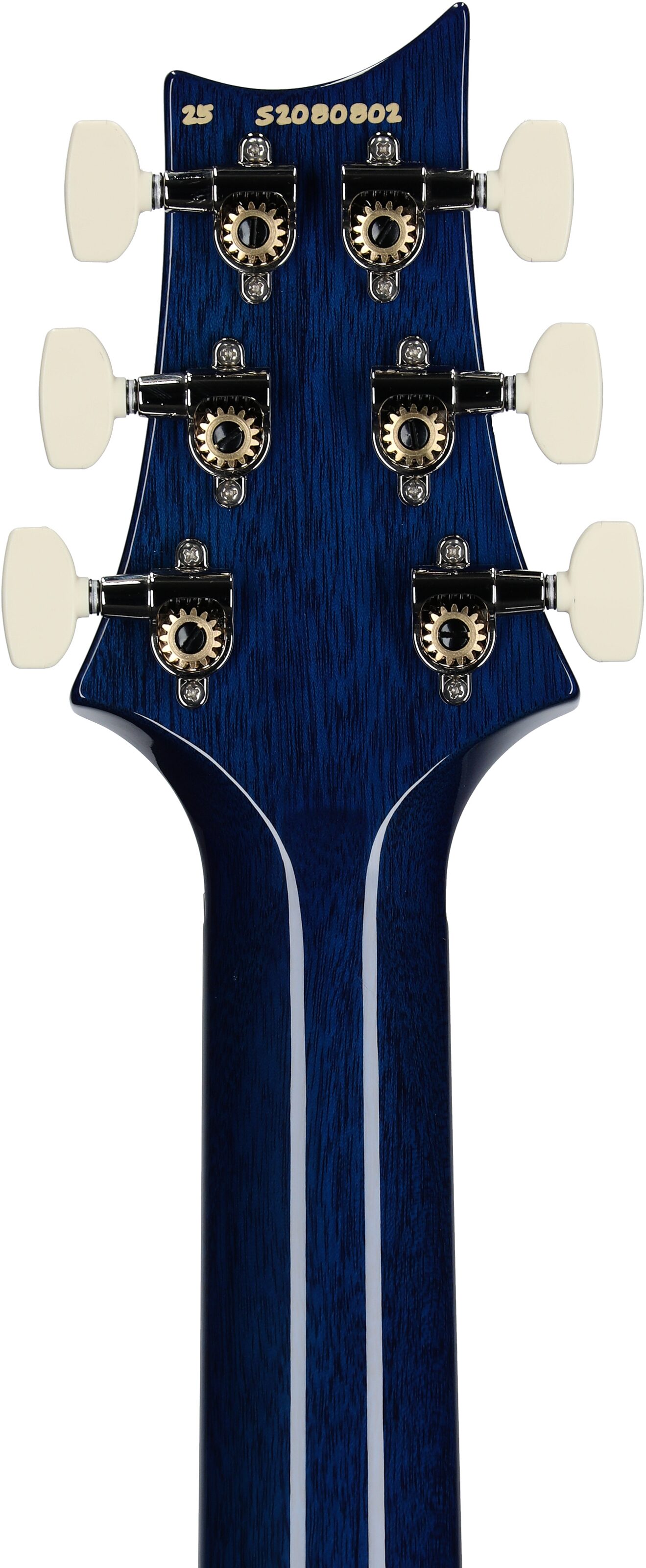 PRS Paul Reed Smith S2 Special Semi-Hollow Electric Guitar (with Gig Bag), Lake Blue, Serial Number S2080802, Headstock Straight Back