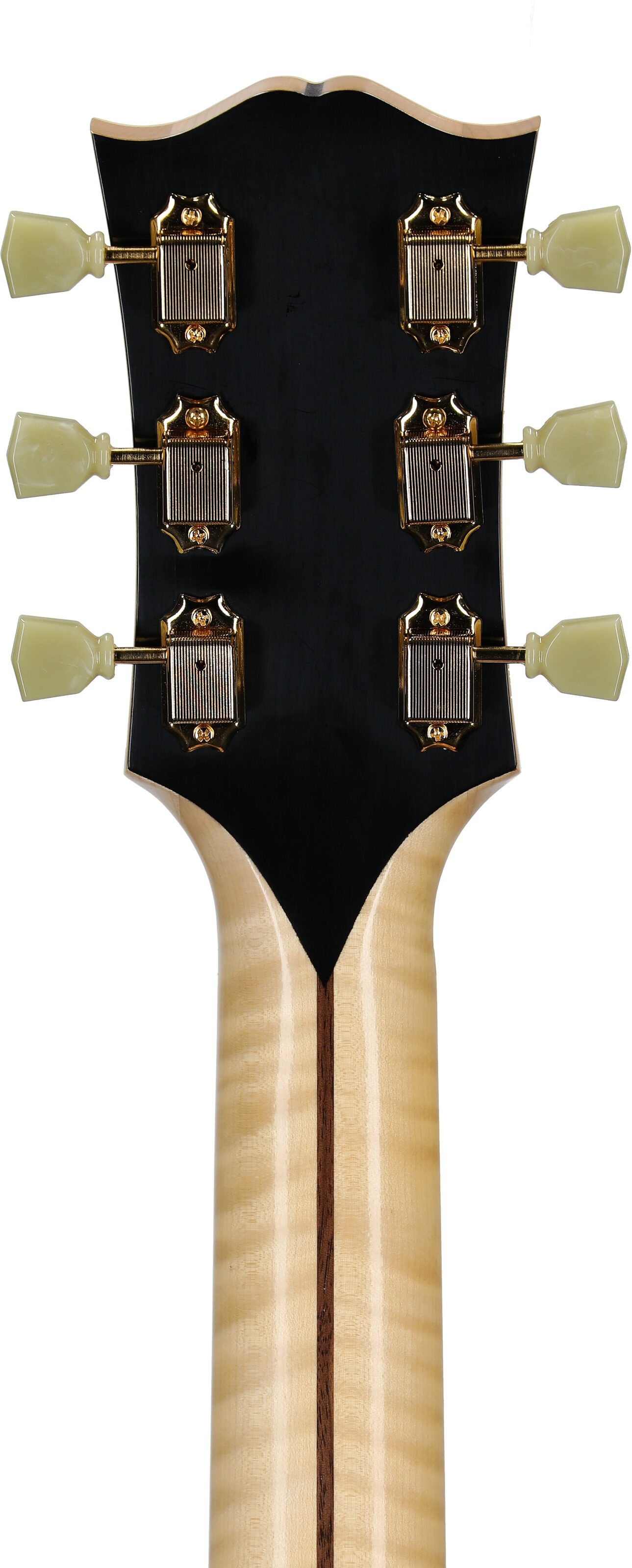 Gibson Custom Shop 1957 SJ-200 Jumbo Reissue Acoustic Guitar (with Case), Antique Natural, Serial Number 21315006, Headstock Straight Back
