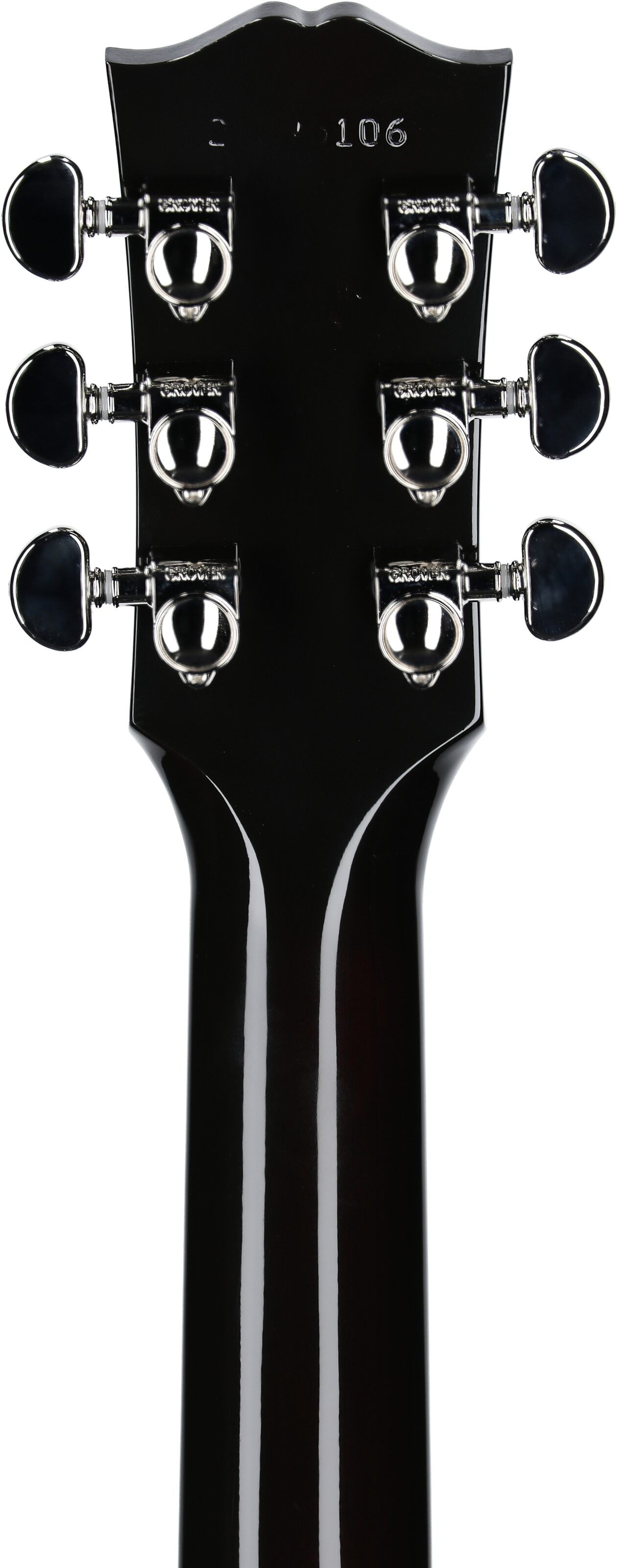 Gibson J-45 Standard Acoustic-Electric Guitar (with Case), Vintage Sunburst, Serial Number 21295106, Headstock Straight Back