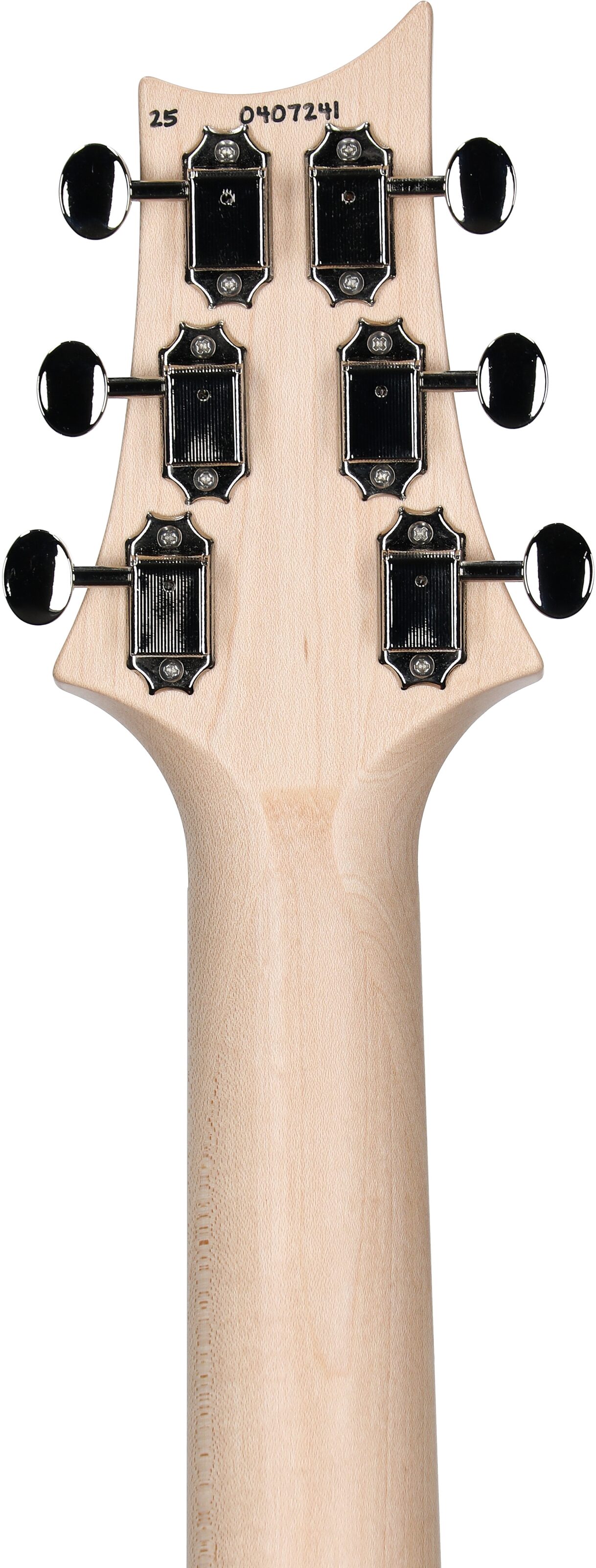 PRS Paul Reed Smith Fiore Satin Electric Guitar (with Gig Bag), Amaryllis, Serial Number 0407241, Headstock Straight Back