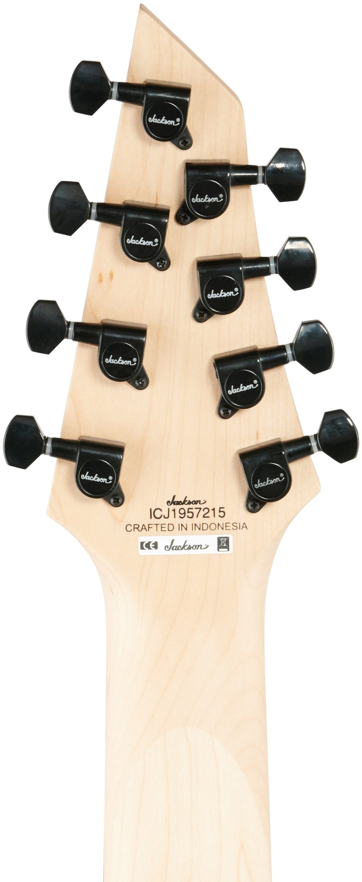 Jackson X Dinky DKAF8MS Multi-Scale Electric Guitar, 8-String, New, Headstock Straight Back