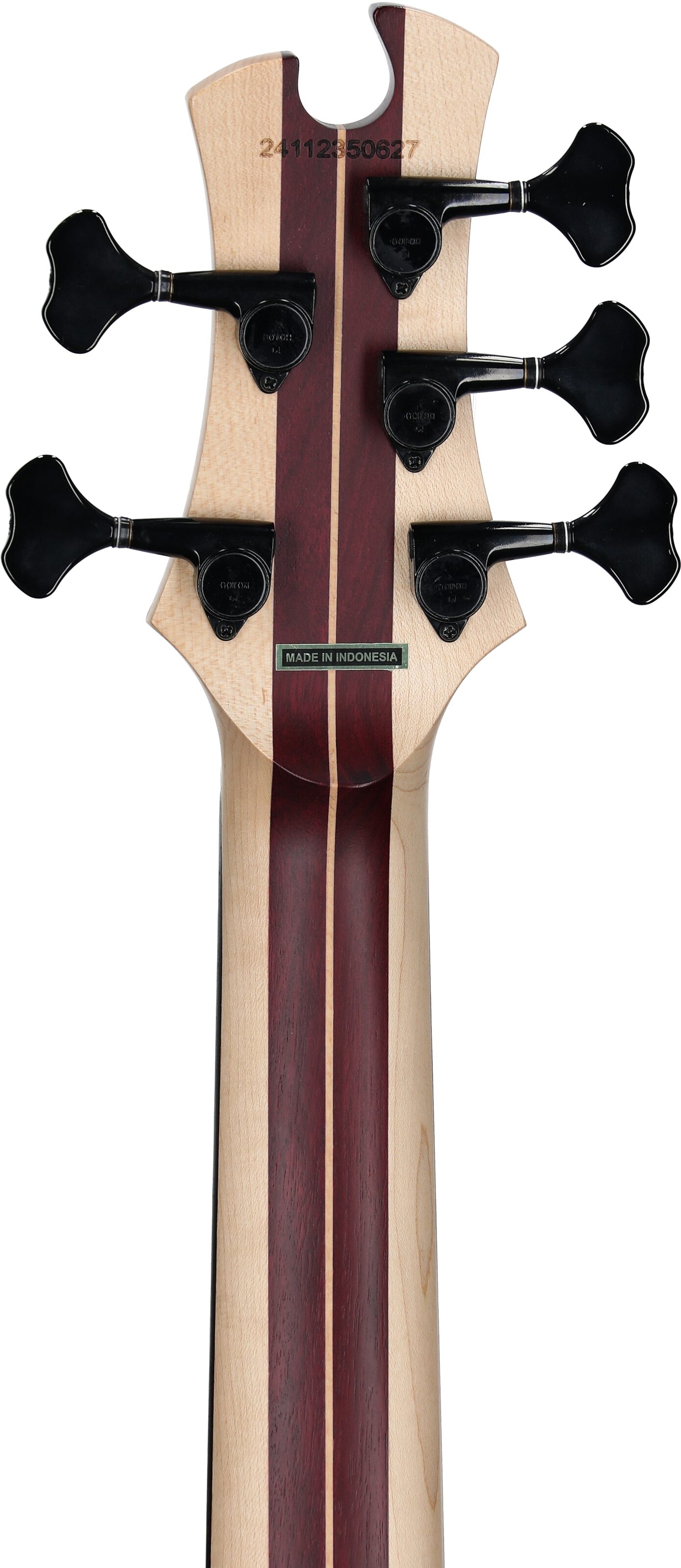 Tobias Killer B V Electric Bass, 5-String (with Gig Bag), Satin Natural, Headstock Straight Back