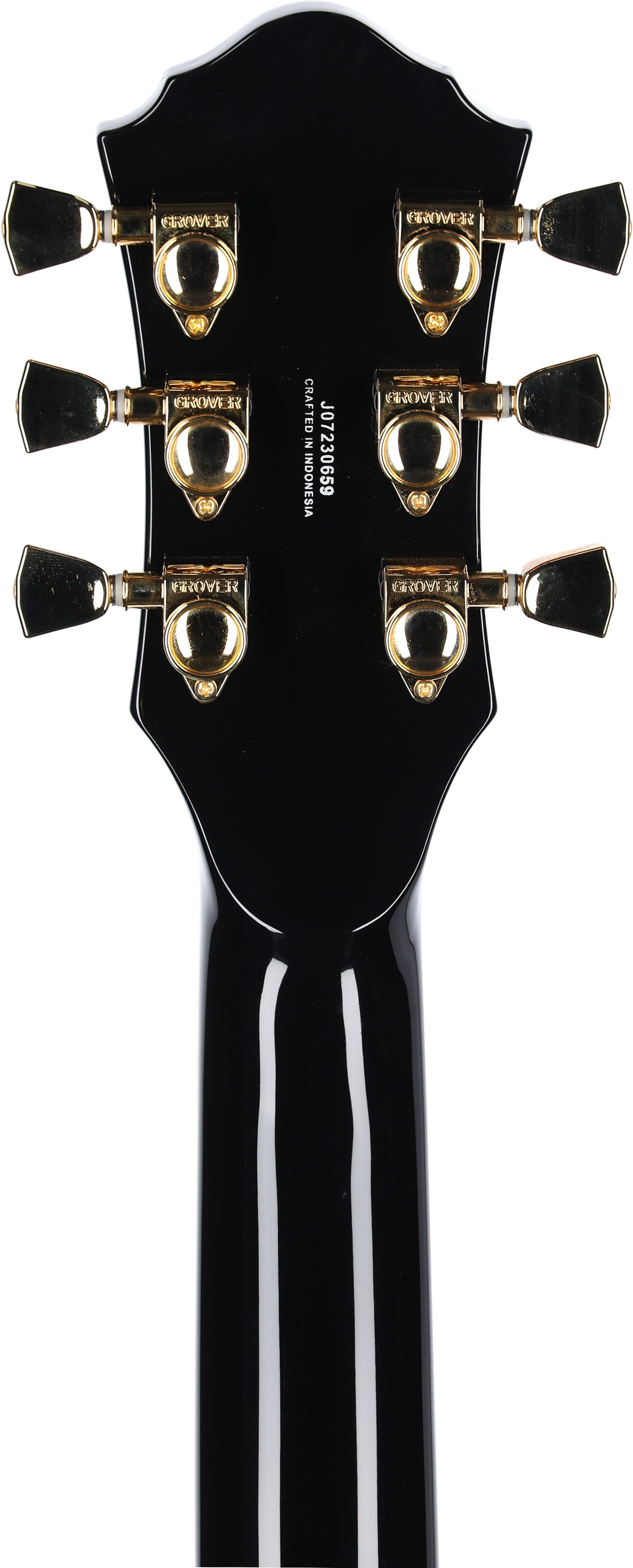 Michael Kelly Limited Modshop Narrow Body Design Patriot Electric Guitar, Smoke Burst, Headstock Straight Back