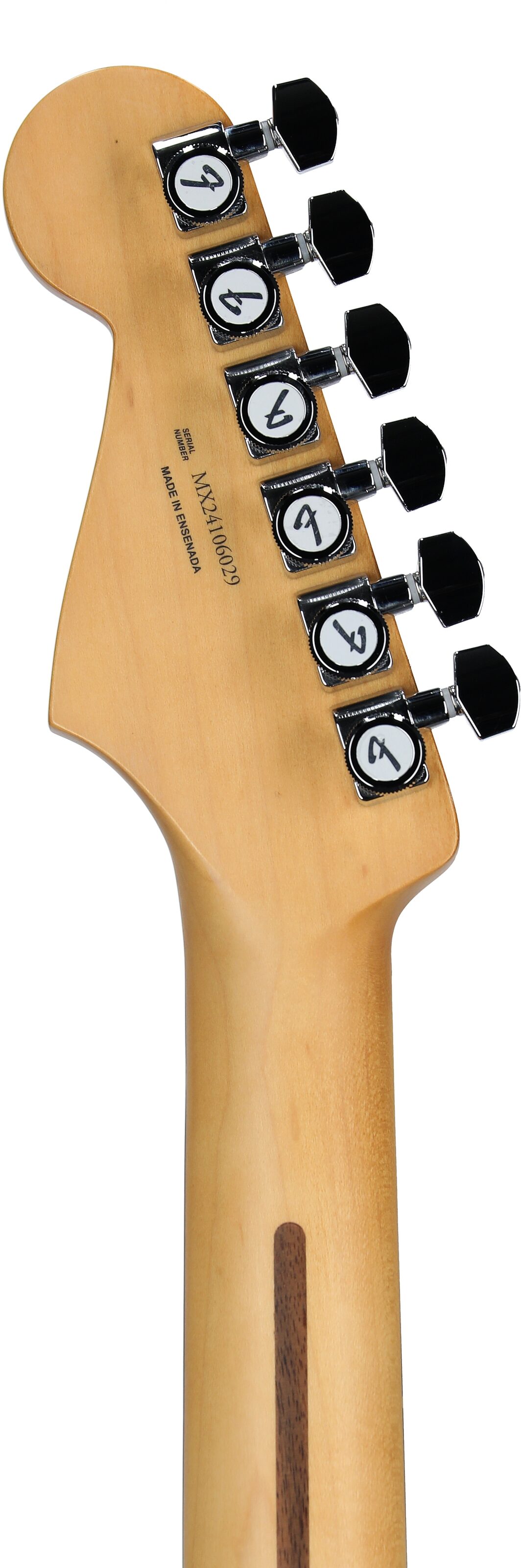 Fender Player II Modified Stratocaster Electric Guitar, Rosewood Fingerboard (with Gig Bag), Dusk, Headstock Straight Back