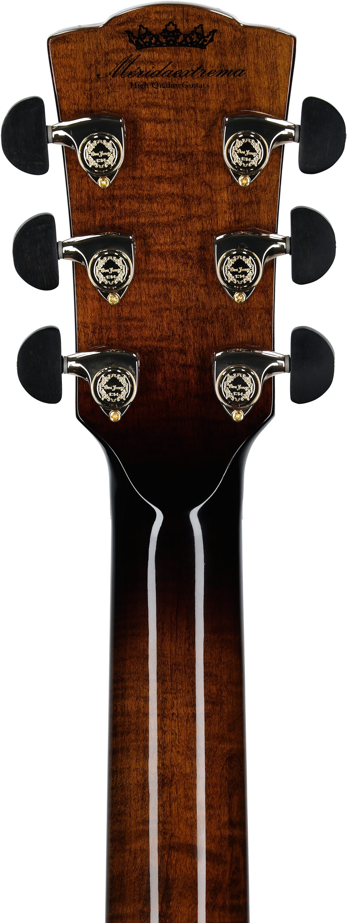 Merida Gloria V Grand Auditorium Acoustic-Electric Guitar (with Gig Bag), New, Headstock Straight Back
