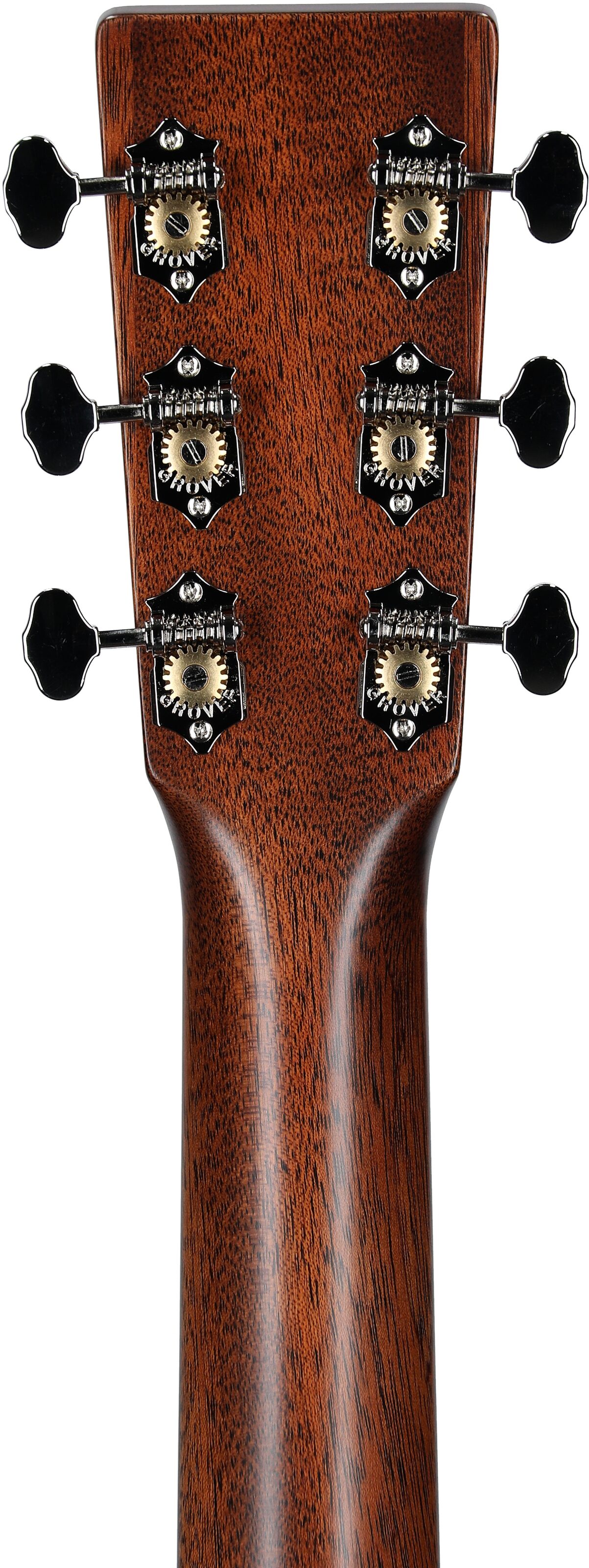Martin D-17-v2 Acoustic Guitar (with Case), Natural, Headstock Straight Back