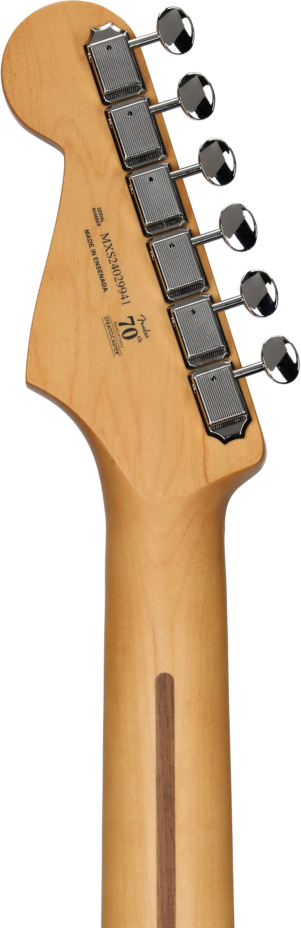 Fender Player II Stratocaster HSS Electric Guitar, with Rosewood Fingerboard, Birch Green, Headstock Straight Back