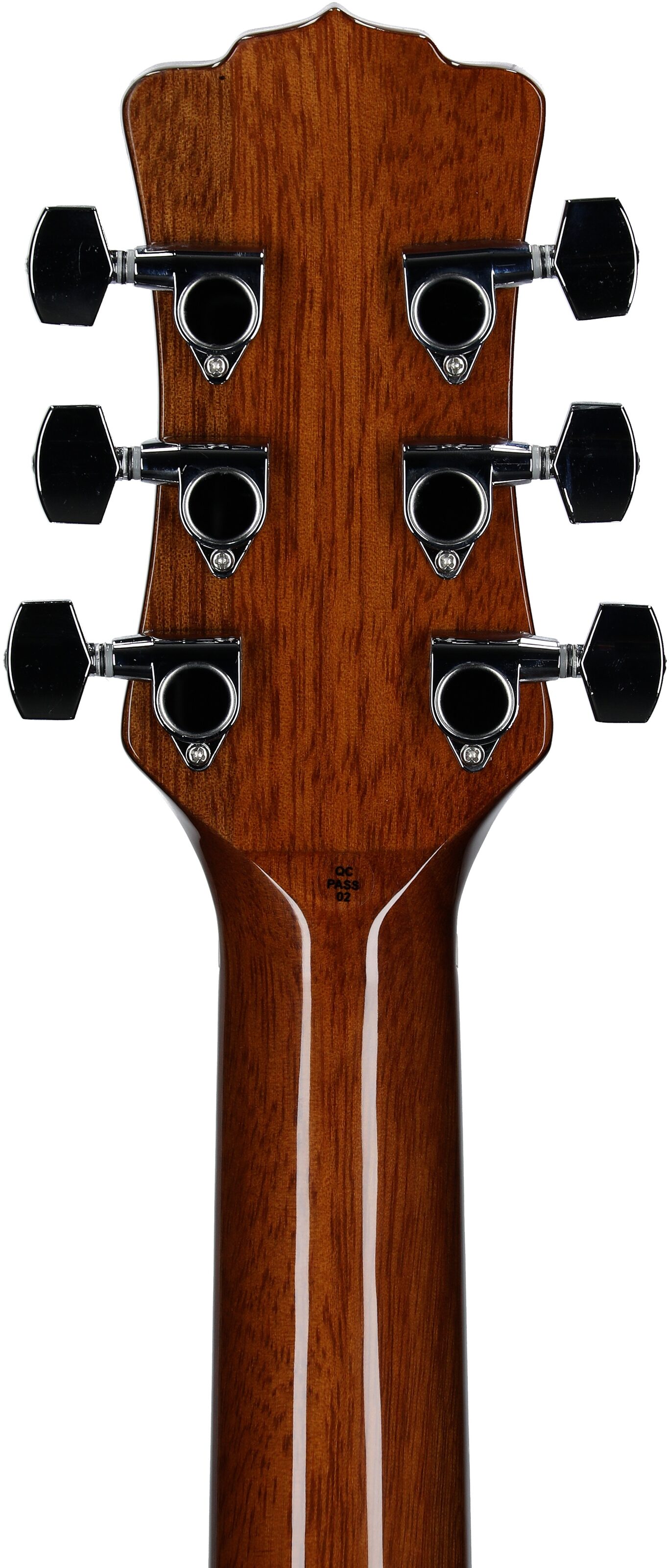 Luna Oracle Phoenix Spruce Acoustic-Electric Guitar, New, Headstock Straight Back