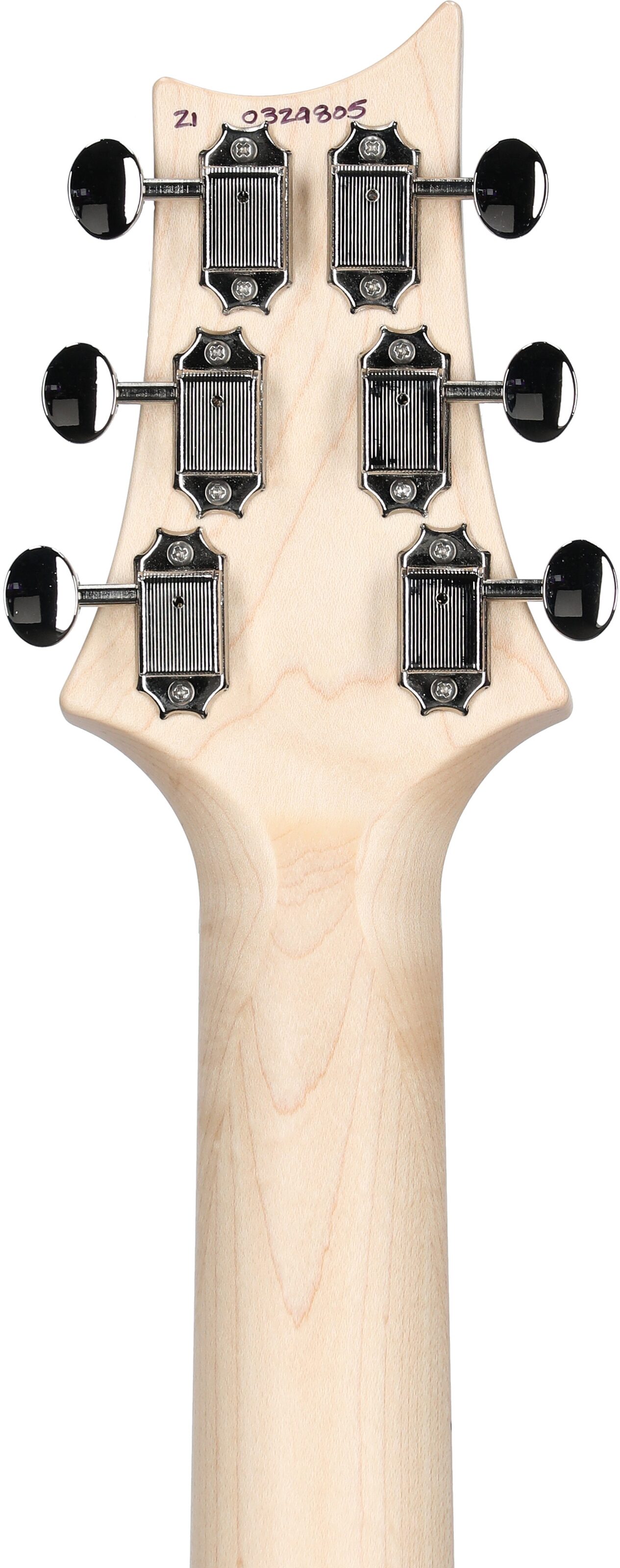 PRS Paul Reed Smith Fiore Electric Guitar (with Gig Bag), Sugar Moon, Headstock Straight Back