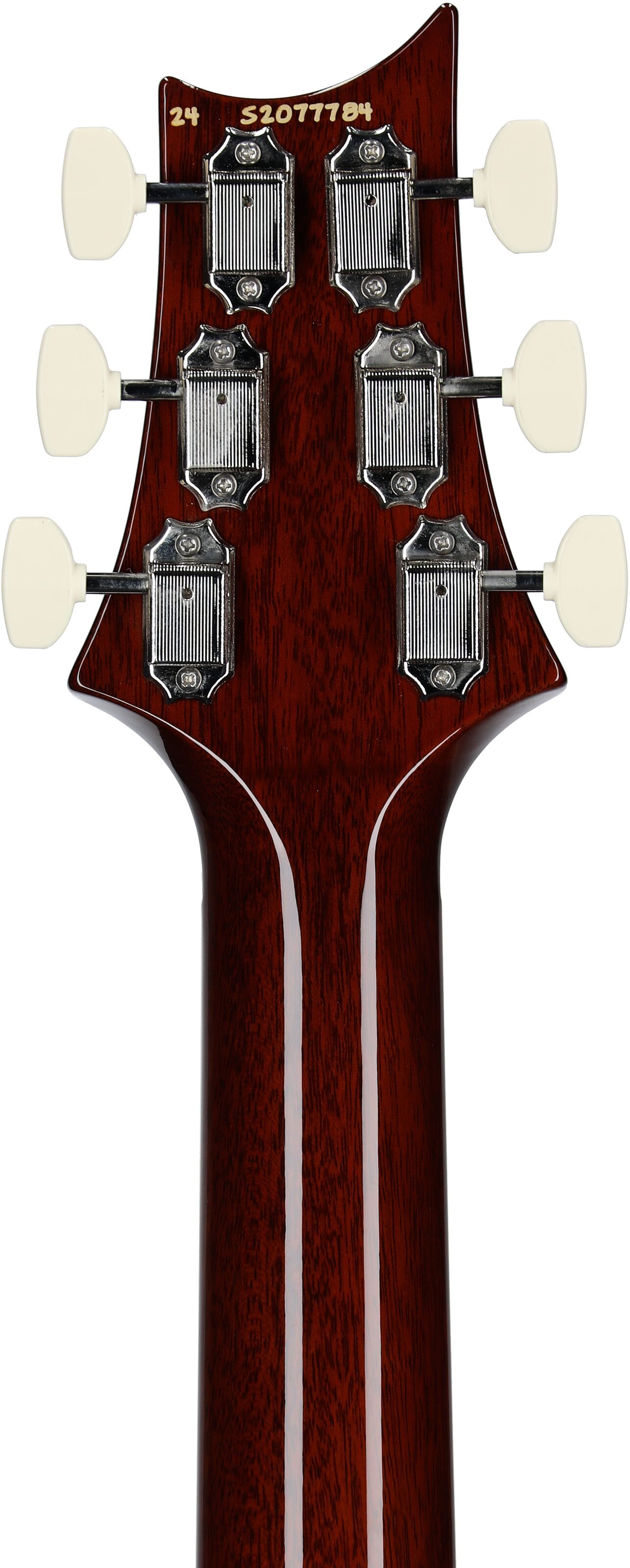 PRS Paul Reed Smith S2 McCarty 594 Electric Guitar (with Gig Bag), Honey Gold Burst, Headstock Straight Back