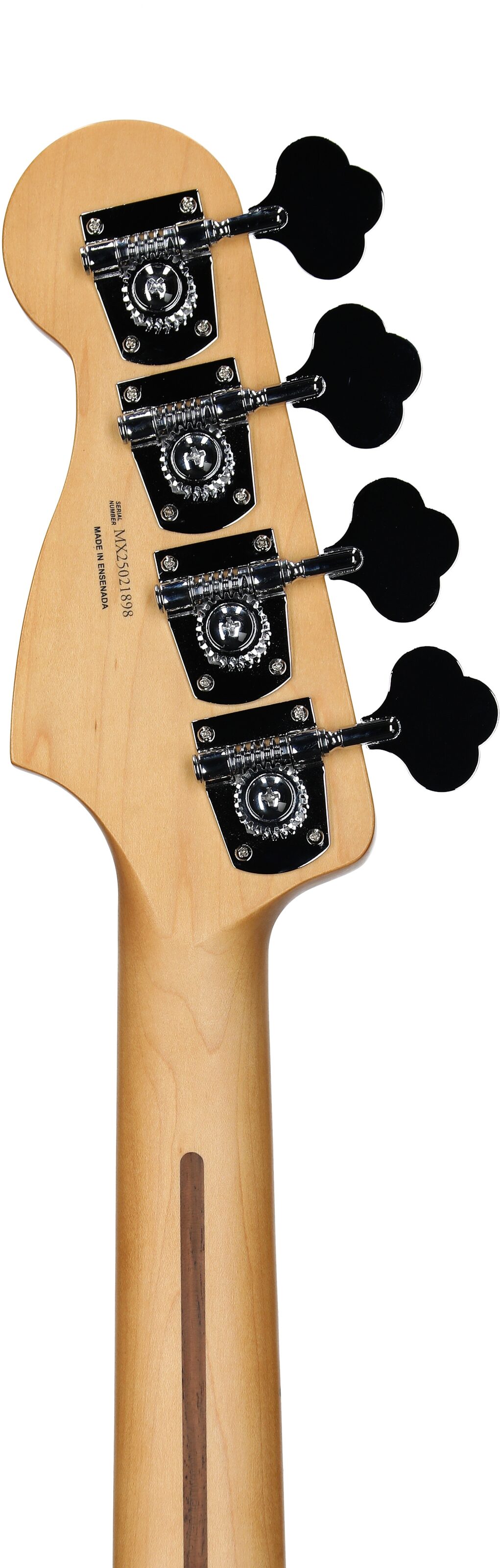 Fender Player II Modified Active Precision Electric Bass, Maple Fingerboard (with Gig Bag), Dusk, Headstock Straight Back