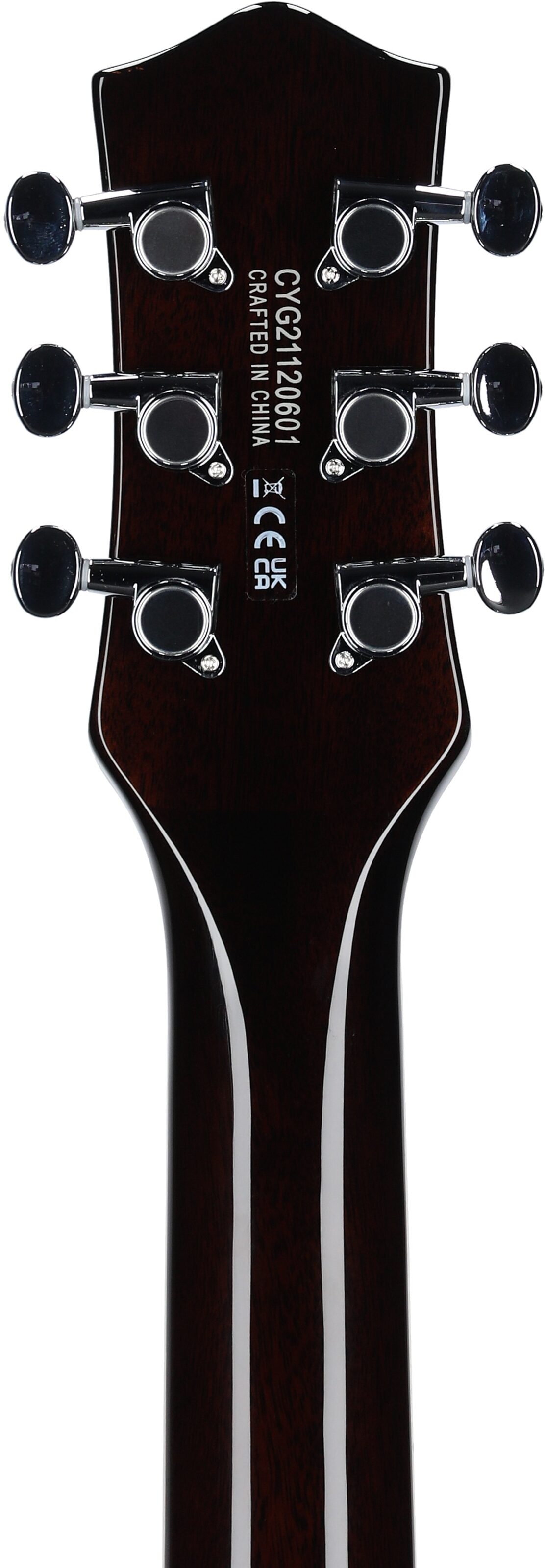 Gretsch G5220 Electromatic Jet BT Electric Guitar, Midnight Sapphire, Headstock Straight Back