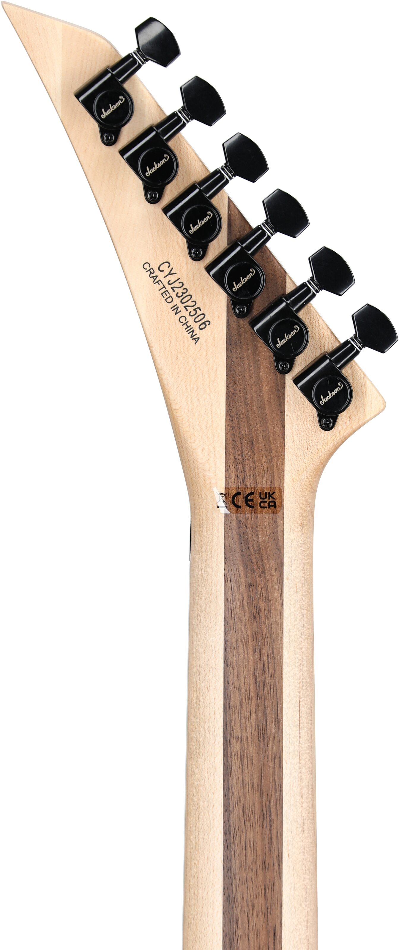 Jackson Pro Plus Soloist SLA3Q Electric Guitar (with Gig Bag), Poplar Burst, Open Box (Very Good), Headstock Straight Back