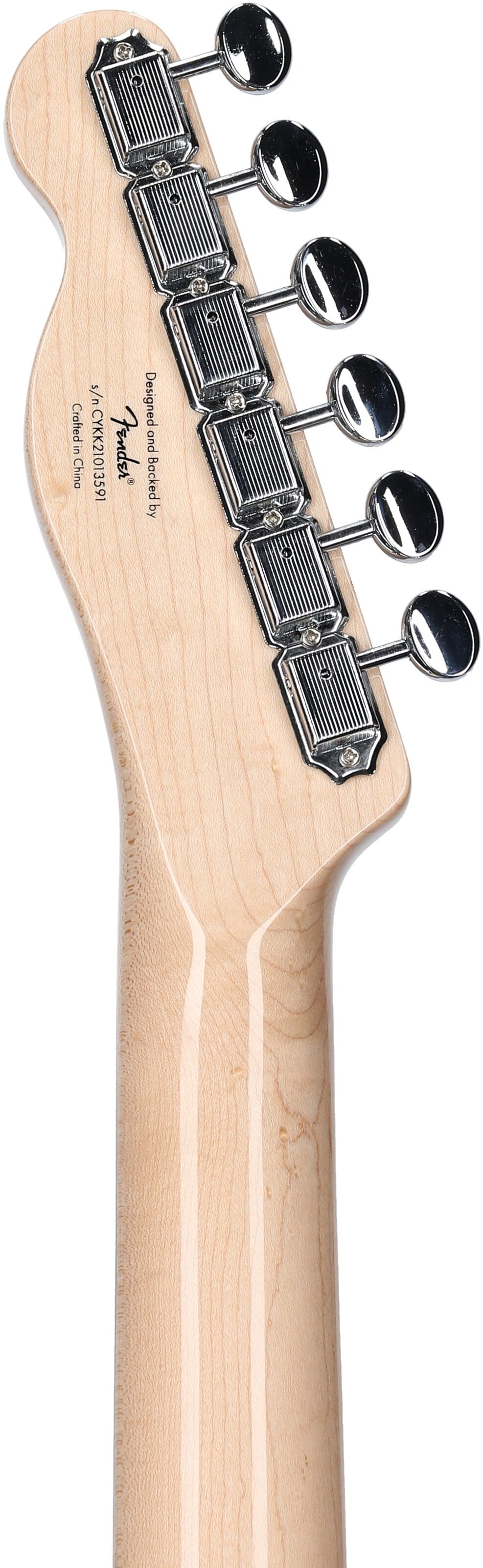 Squier Paranormal Baritone Cabronita Telecaster Electric Guitar, Laurel Fingerboard, Sea Foam, Headstock Straight Back