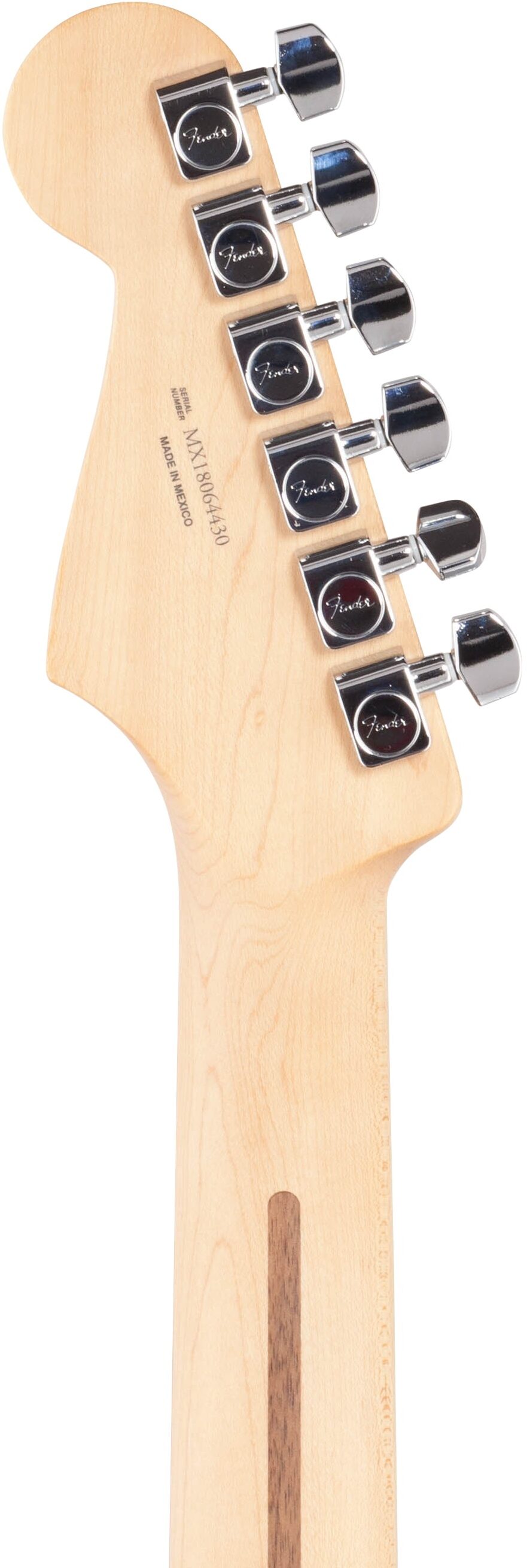 Fender Player Stratocaster Plus Top Pau Ferro Electric Guitar, Tobacco Sunburst, Headstock Straight Back