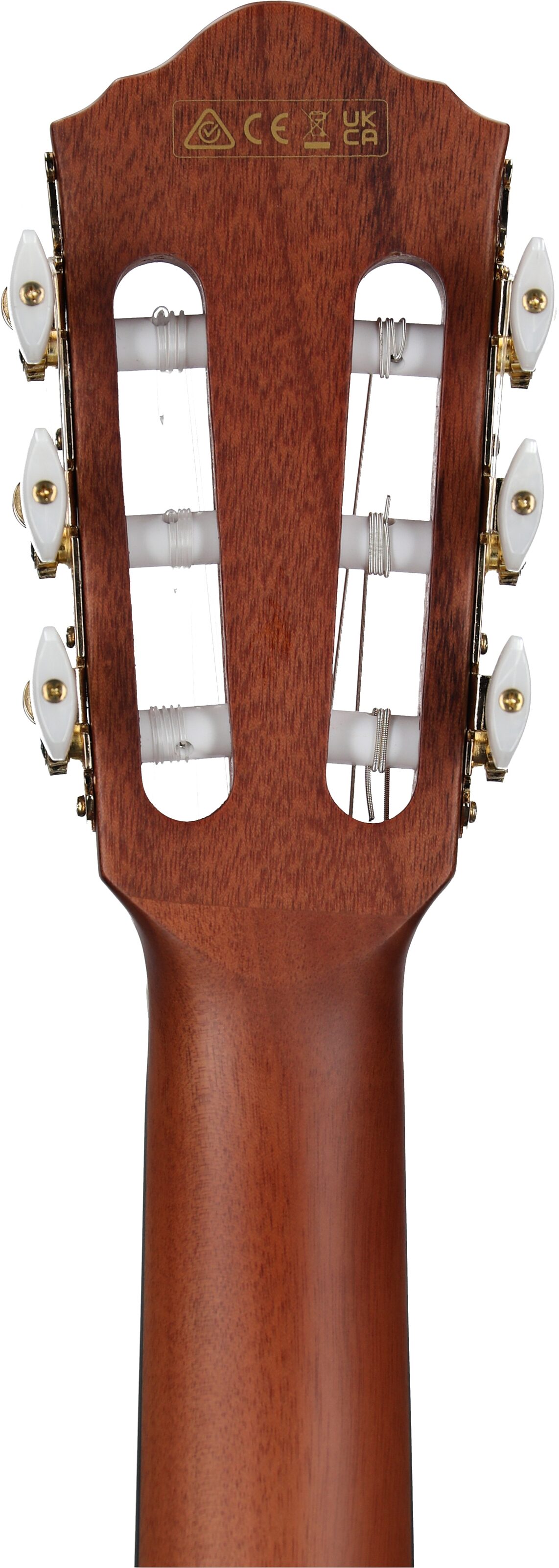 Ibanez FRH10N Classical Acoustic-Electric Guitar, Natural Flat, Headstock Straight Back