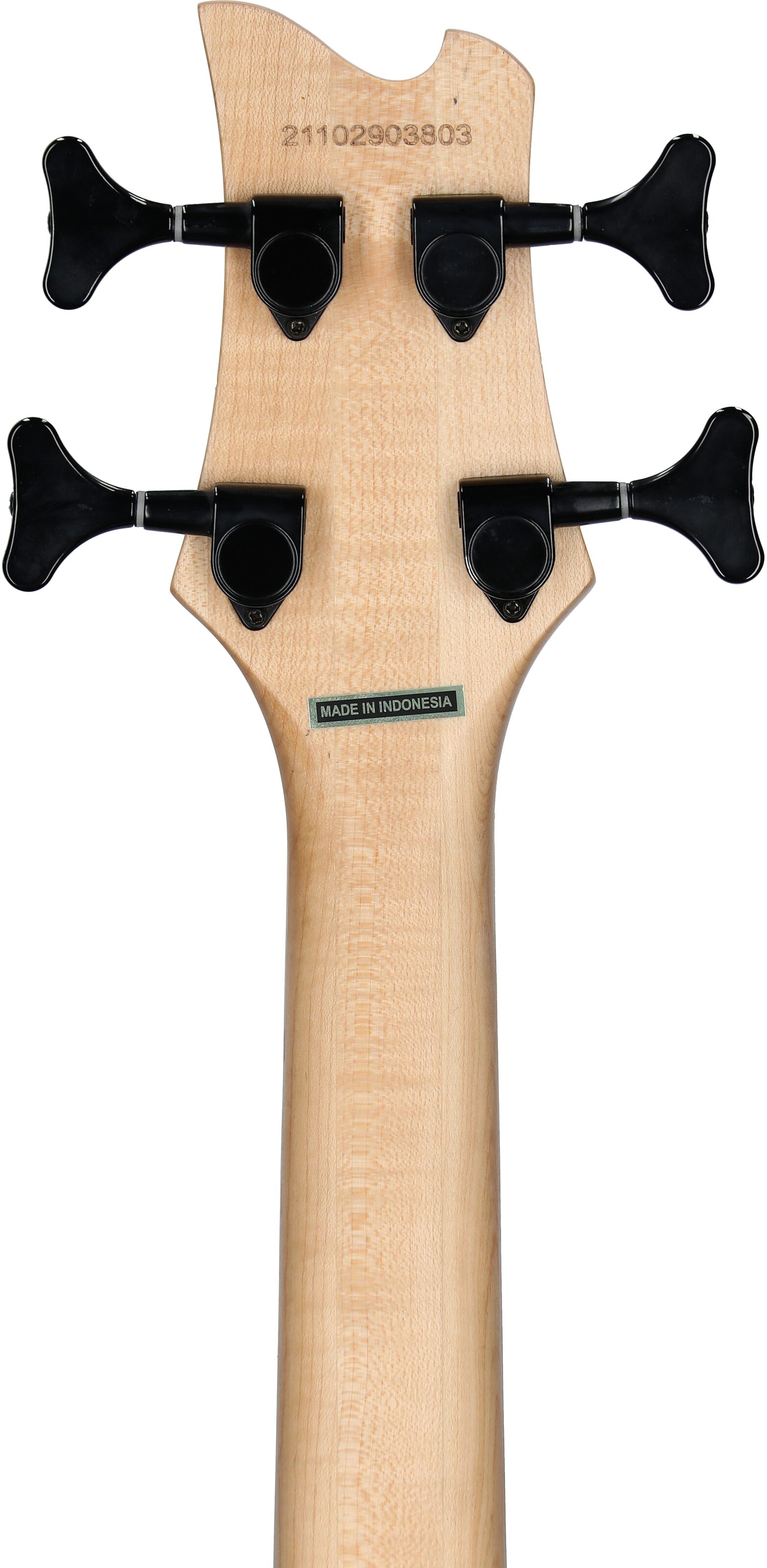 Kramer Disciple D-1 Electric Bass, Pearl White, Headstock Straight Back