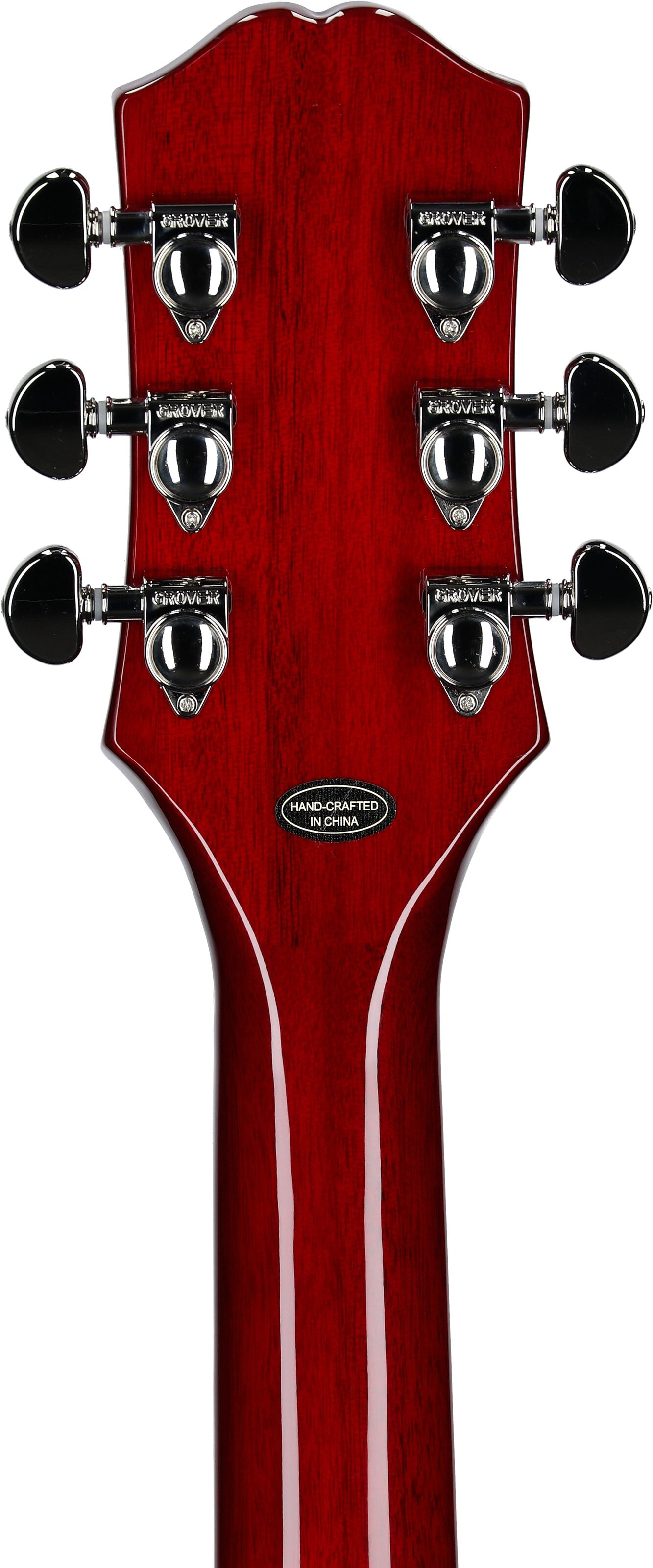 Epiphone Inspired by Gibson SG Standard Electric Guitar, Left-Handed (with Gig Bag), Cherry, Headstock Straight Back