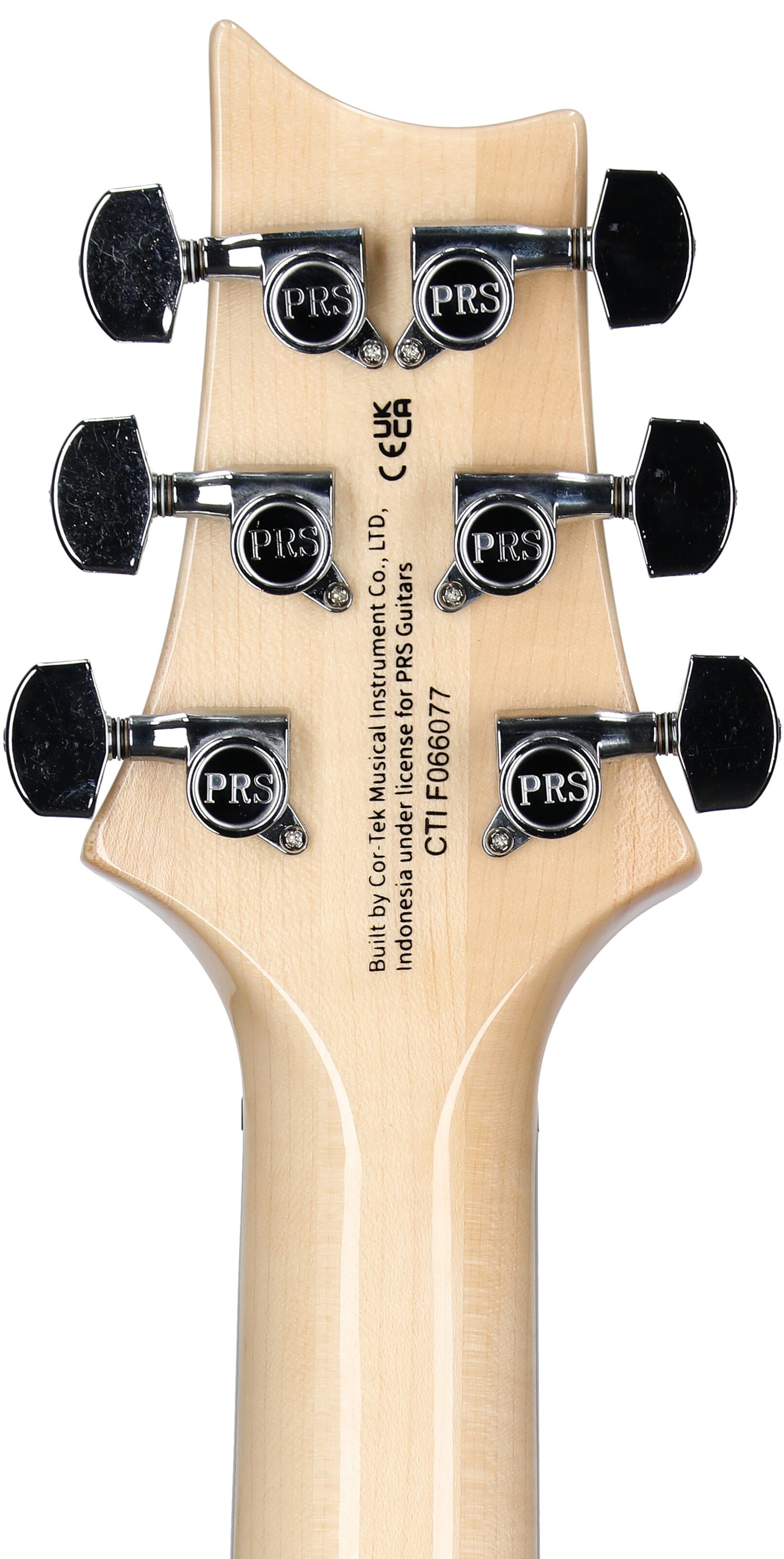 PRS Paul Reed Smith SE Custom 24-08 Electric Guitar, Left-Handed, Eriza Verde, Headstock Straight Back