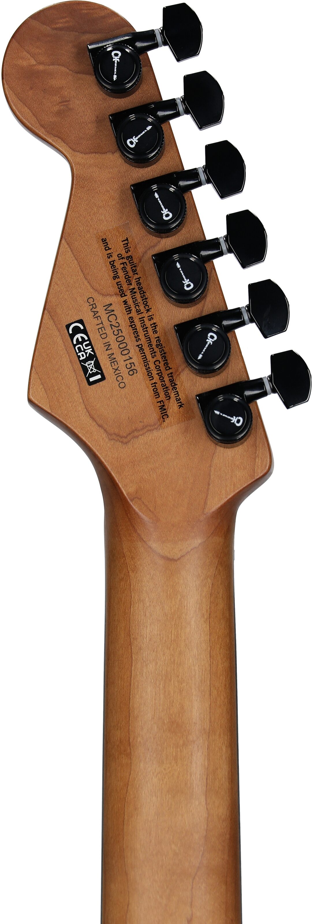 Charvel Pro-Mod Plus SD1 HH HT Electric Guitar, with Ebony Fingerboard, Scorched Earth, Headstock Straight Back