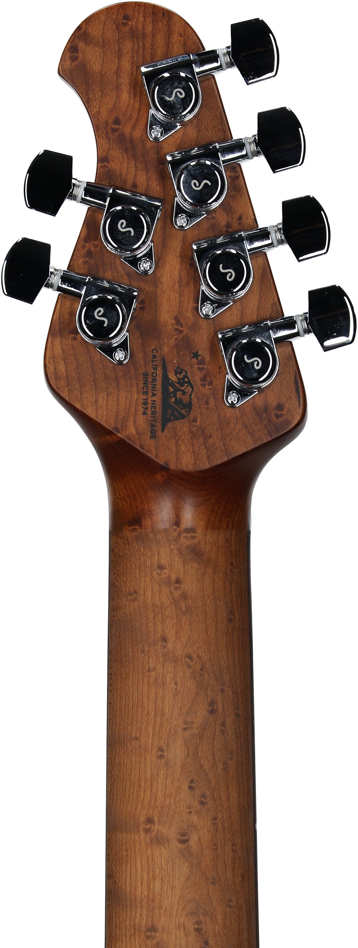 Ernie Ball Music Man Luke 4 HSS Electric Guitar, Butane Blue, Open Box (Very Good), Headstock Straight Back
