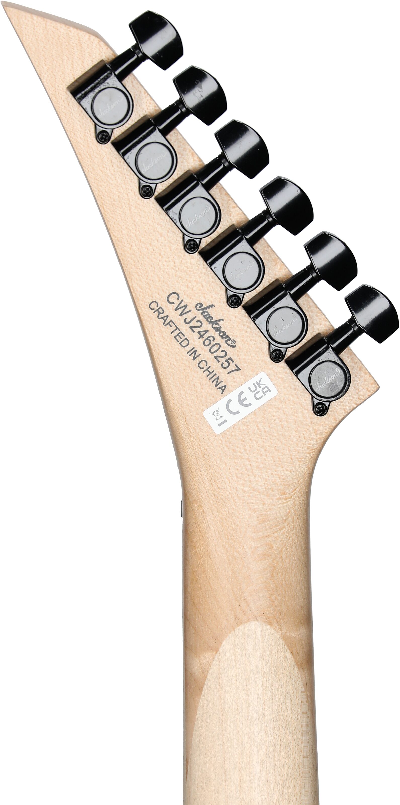 Jackson JS Series Dinky Minion JS1X 2/3-Scale Electric Guitar, Infinity Blue, Headstock Straight Back