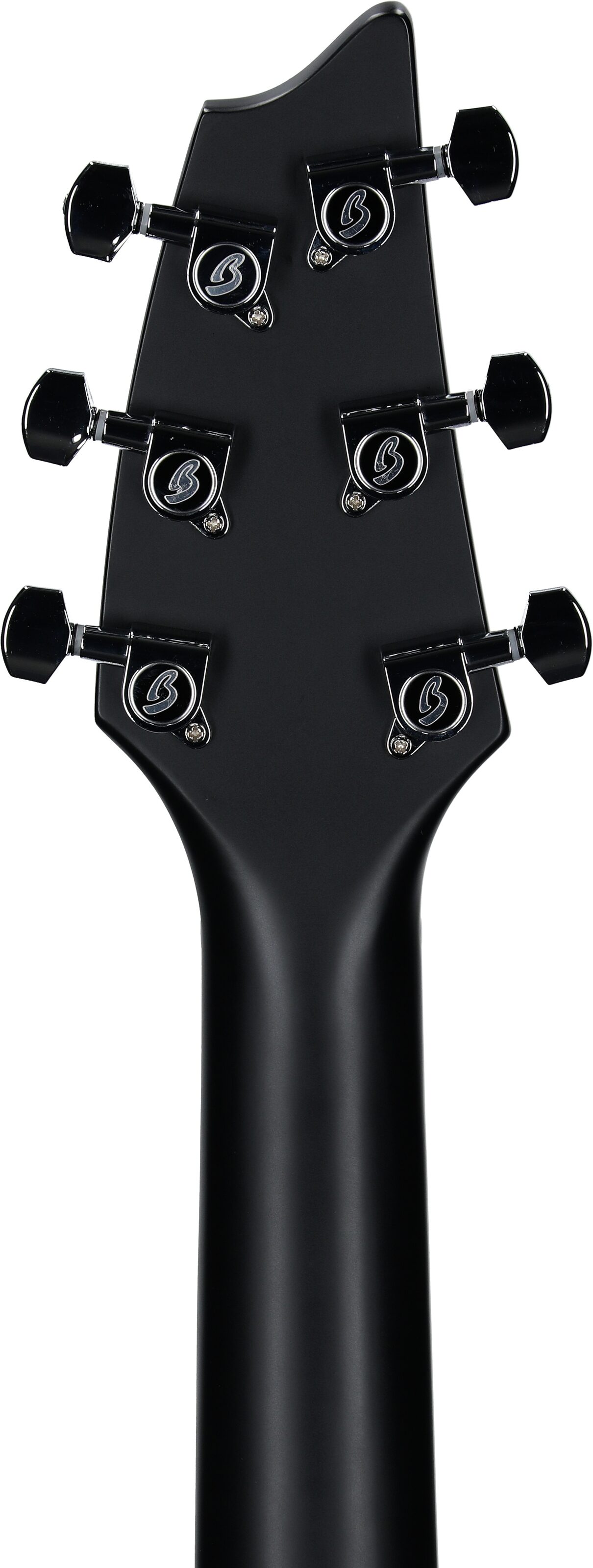 Breedlove Rainforest S Concert CE Acoustic-Electric Guitar, Left-Handed, Black Gold, Headstock Straight Back