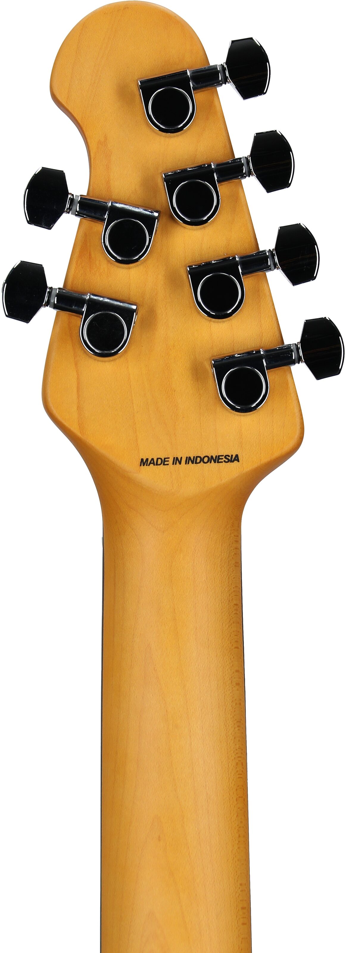 Sterling by Music Man CT30CHSS Cutlass HSS Electric Guitar, Olympic White, Headstock Straight Back