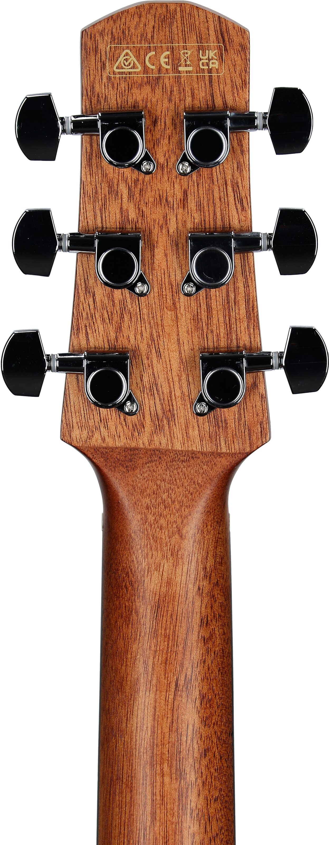 Ibanez AAM50LCE Advance Acoustic-Electric Guitar, Left-Handed, Open Pore Light Burst Sunburst, Headstock Straight Back