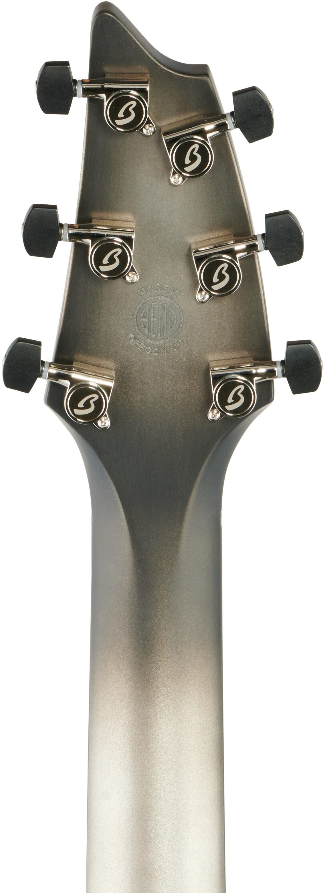 Breedlove Limited Edition Oregon Concert CE Galaxy Burst Acoustic-Electric Guitar (with Case), Headstock Straight Back