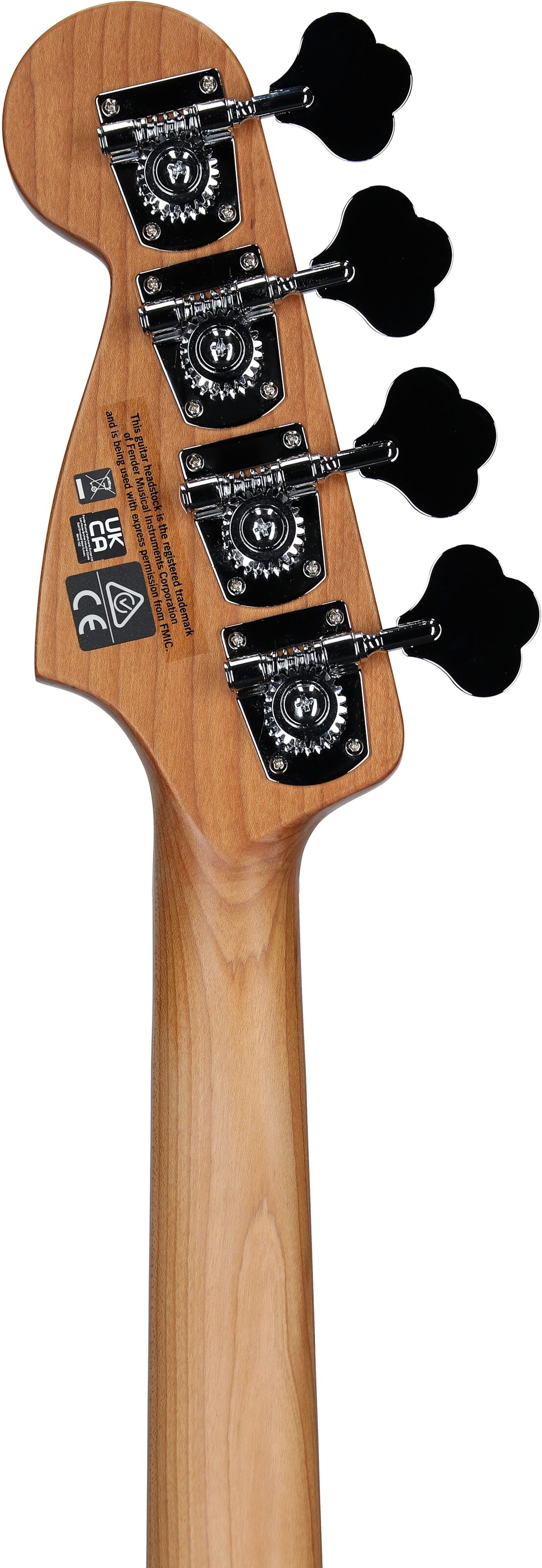 Charvel Pro-Mod San Dimas PJ IV Electric Bass, Satin Black, Headstock Straight Back