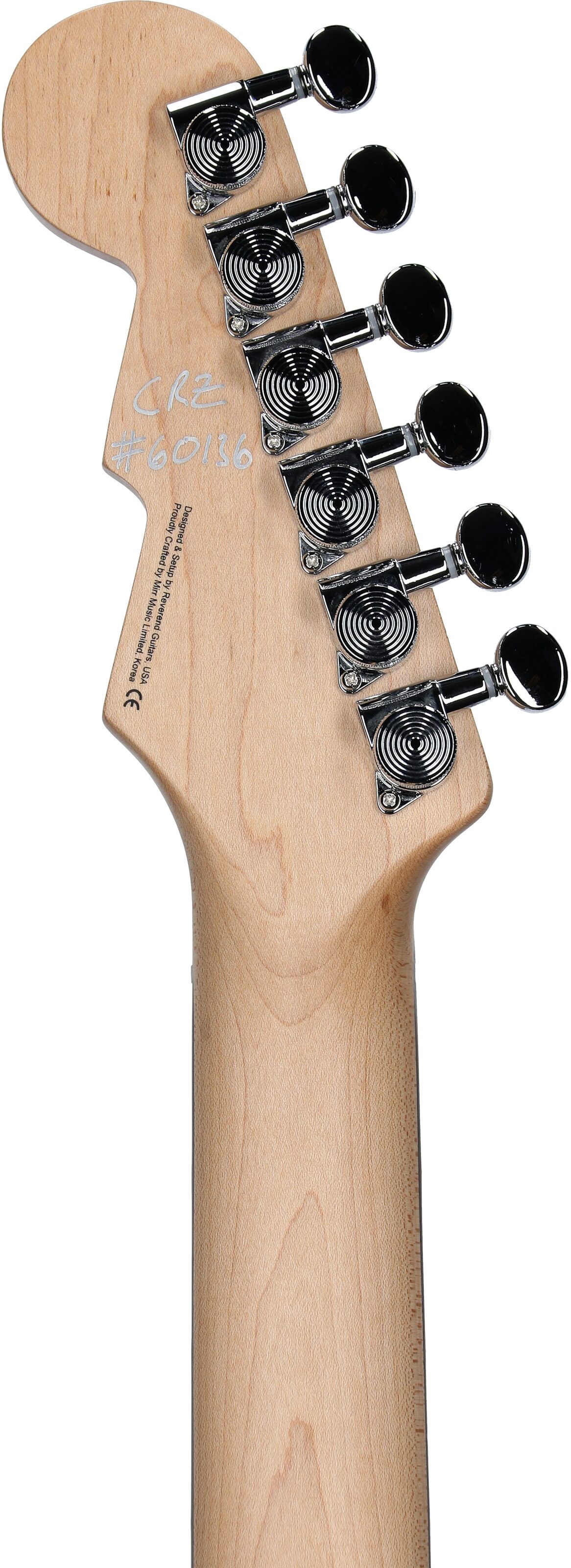 Reverend Double Agent OG Electric Guitar, Venetian Pearl, Rosewood Fretboard, Headstock Straight Back