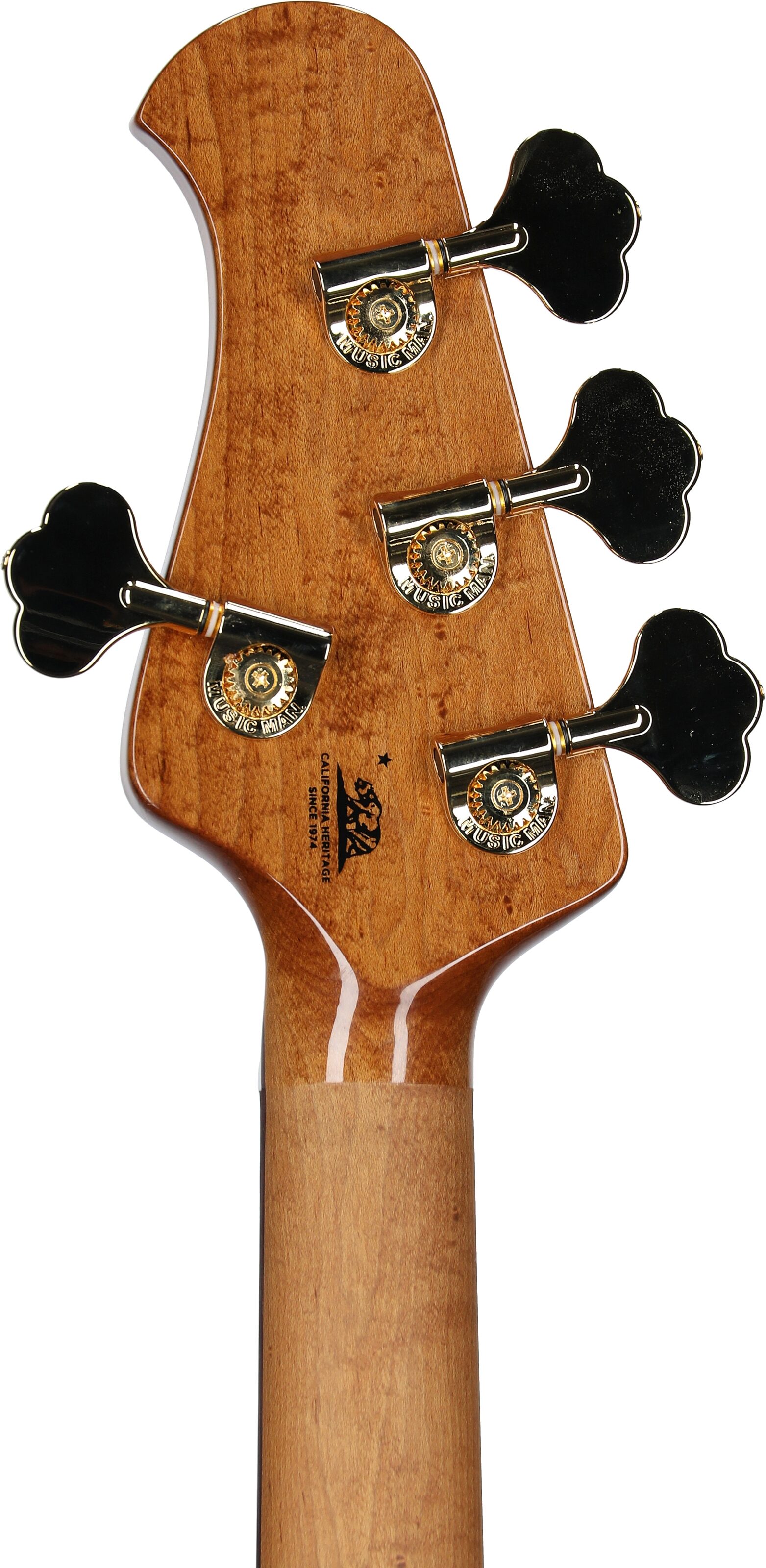 Ernie Ball Music Man StingRay Special Electric Bass (with Mono Case), Ocean Sparkle, Headstock Straight Back